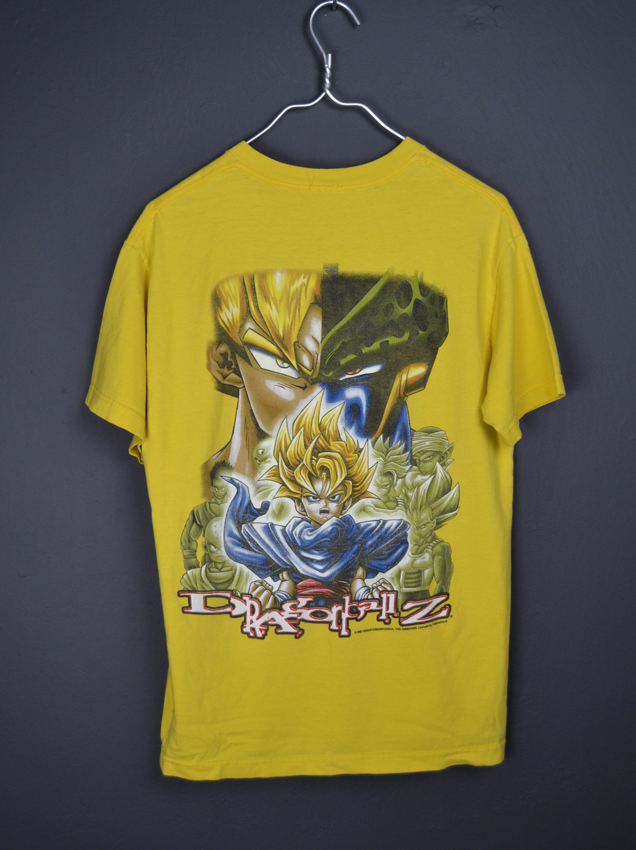 Anime Vintage Dragon Ball Z 2001Dark Blue Cell Saga Goku Gohan Size US S / EU 44-46 / 1 - 1 Thumbnail