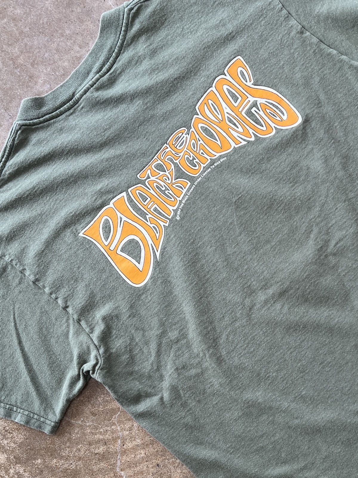 Band Tees Vintage 1994 The Black Crowes Voodoo Man Witch Tee Large Size US L / EU 52-54 / 3 - 5 Thumbnail