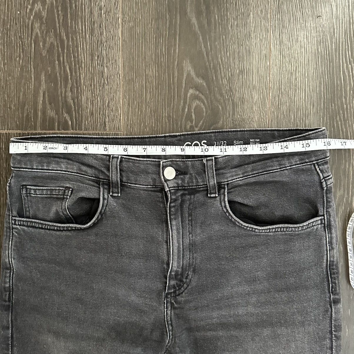 Cos COS Grey Slim Jeans Size 31 x 29 Size US 31 - 6 Thumbnail