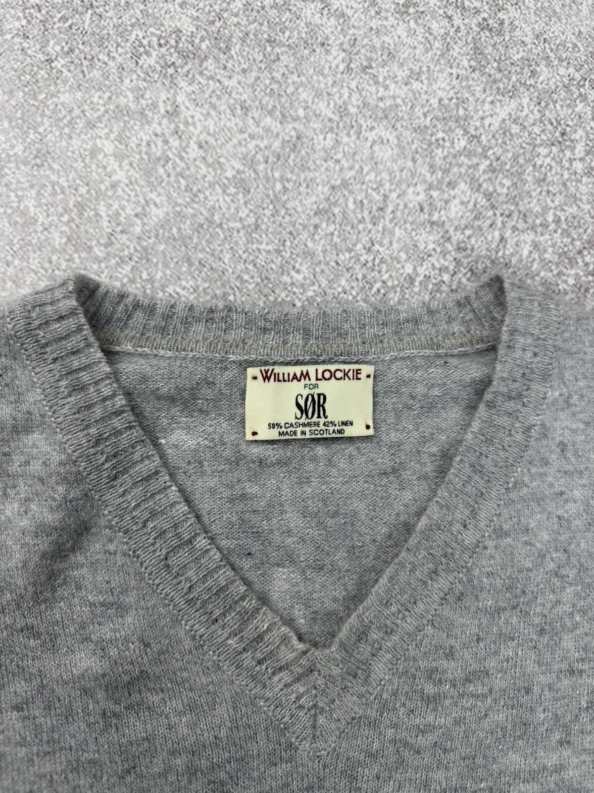 William Lockie William Lockie Casmere/Linen Knit Sweater Men’s Size 54 Size US L / EU 52-54 / 3 - 5 Thumbnail