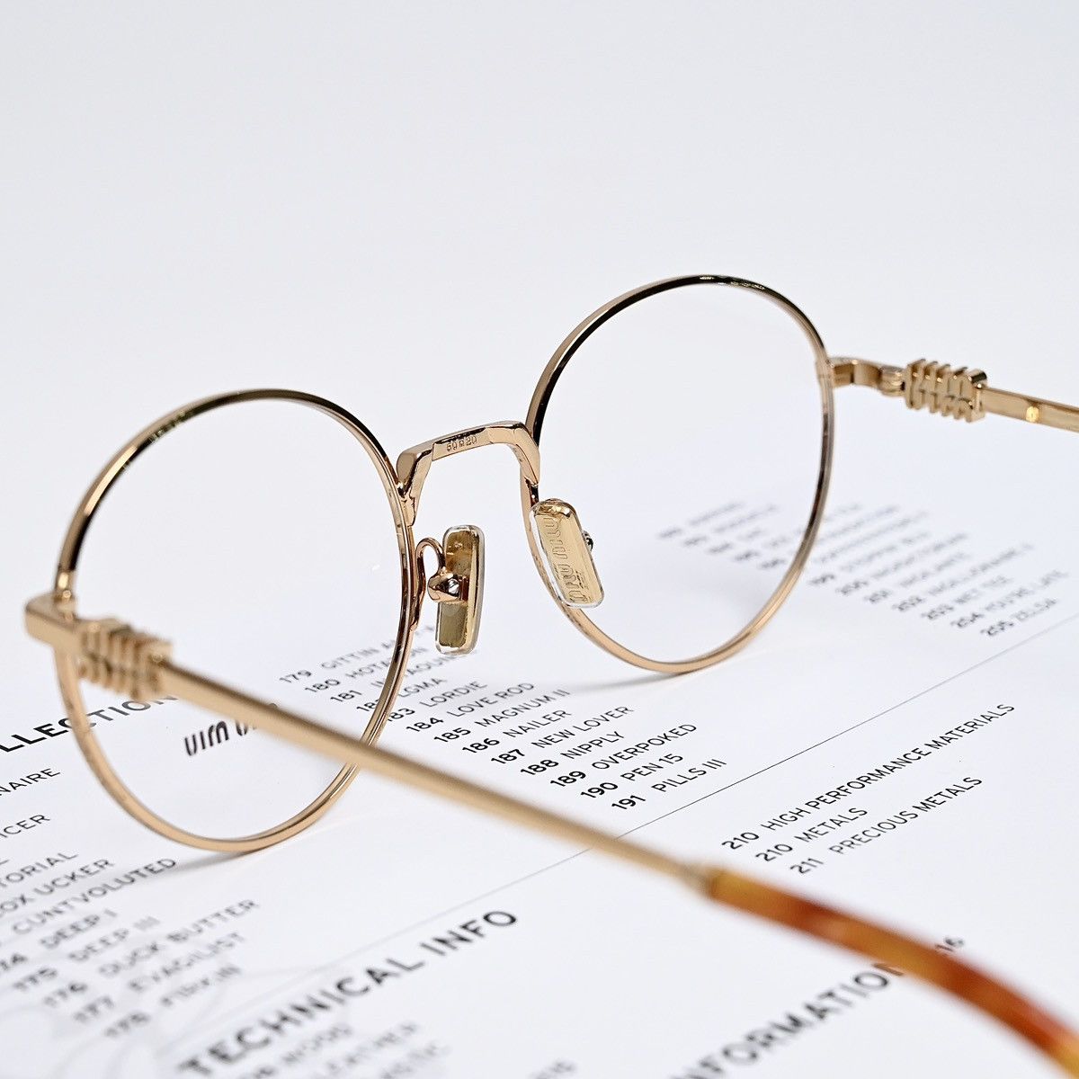 Miu Miu MIU MIU 0MU 52XV GLASSES Size ONE SIZE - 6 Thumbnail