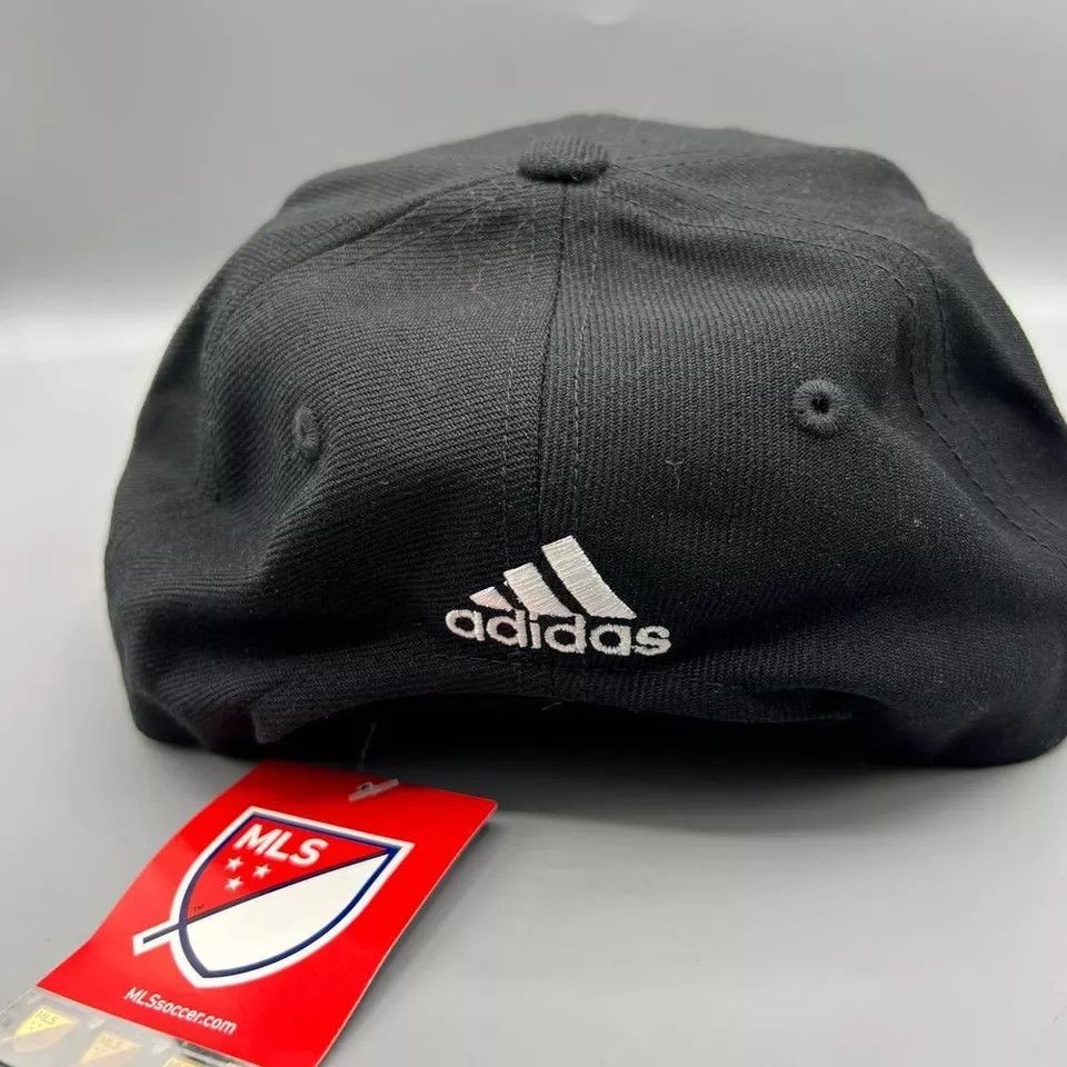 Adidas Orlando City Hat Women Black Adidas MLS Strap Back Cap New Size ONE SIZE - 7 Thumbnail