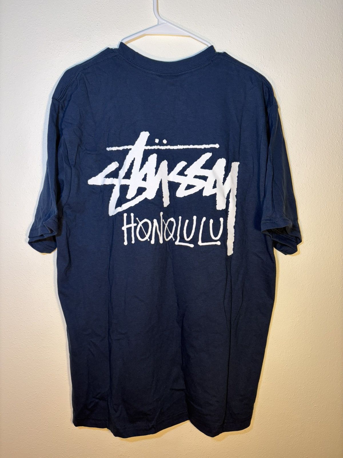 Stussy Stussy Honolulu exclusive T-shirt navy L Size US L / EU 52-54 / 3 - 3 Thumbnail