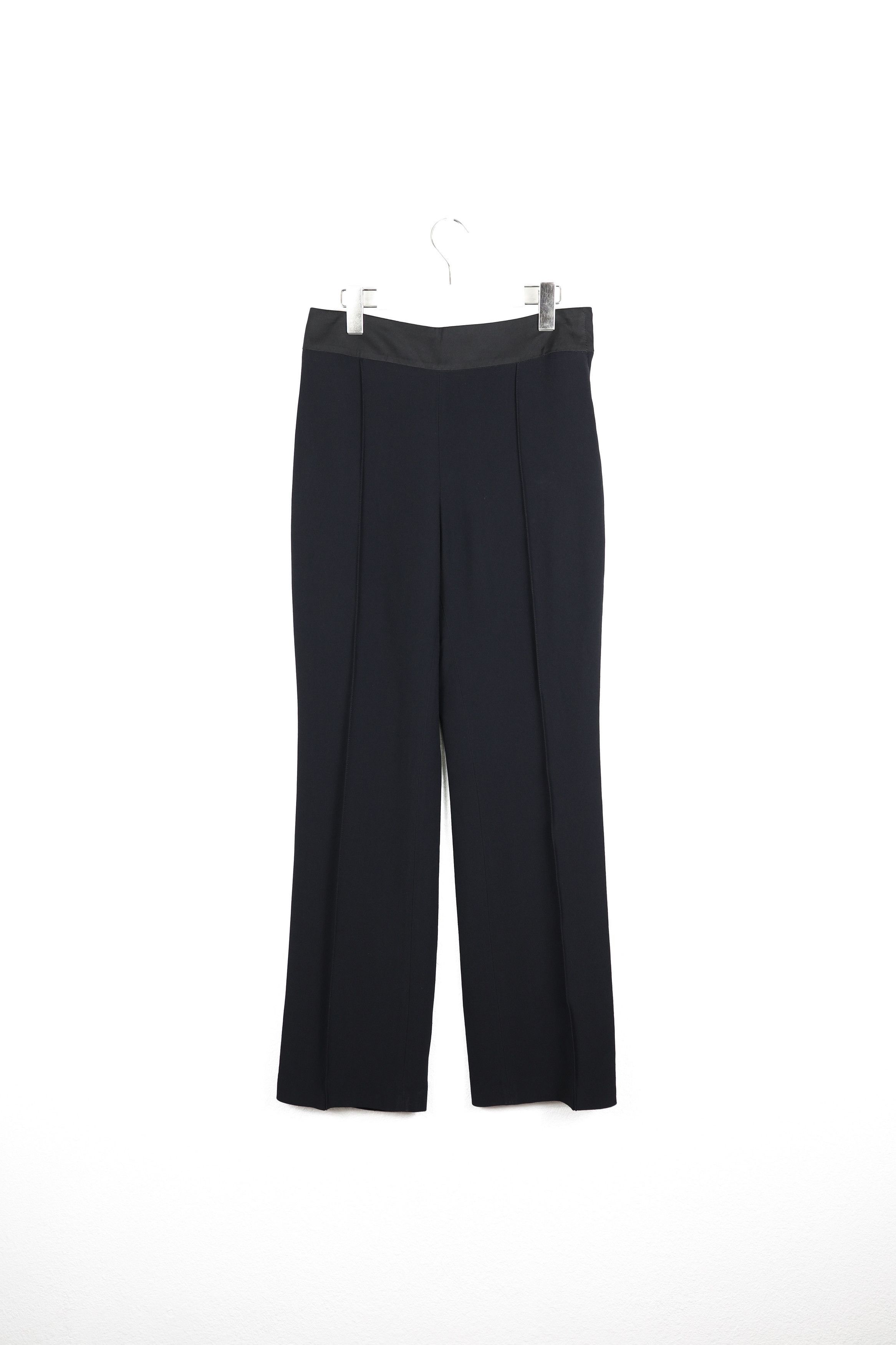 Louis Vuitton Womens Louis Vuitton Uniforms Black Trousers Pants Size 26" / US 2 / IT 38 - 1 Thumbnail