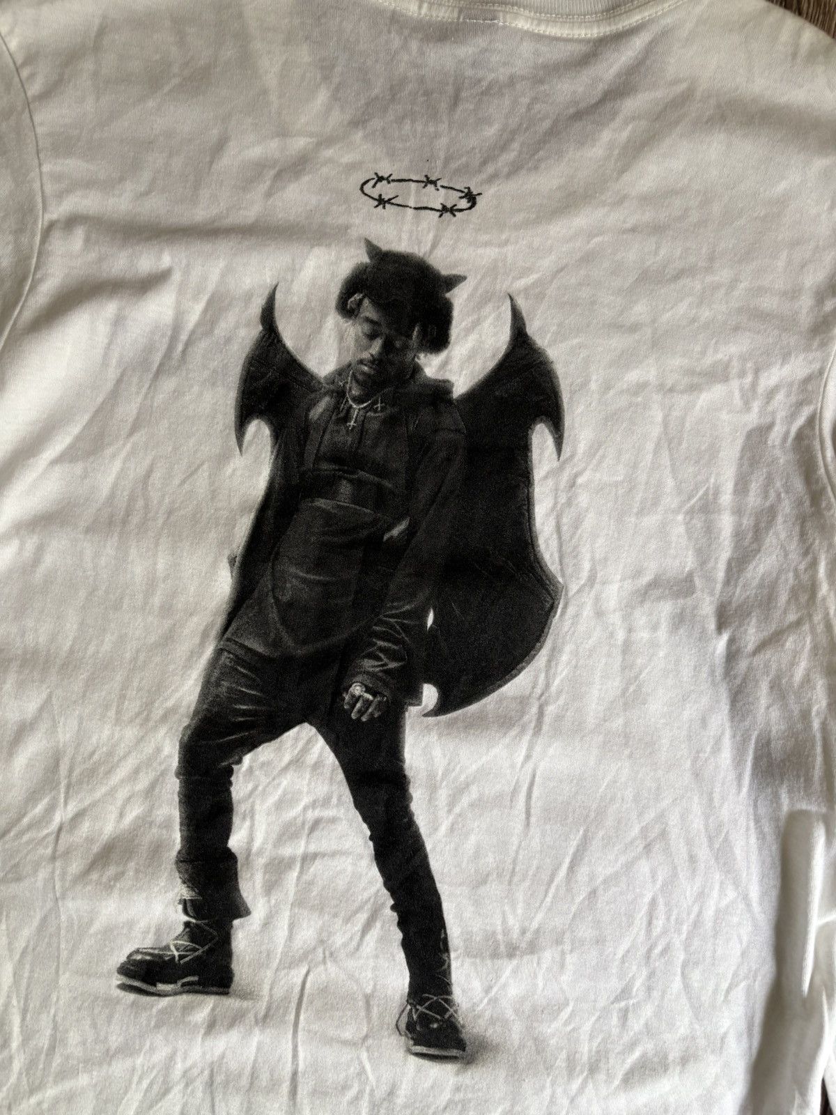 Lil Uzi Vert × Rap Tees Lil Uzi Vert 2017 Graphic Rap White Long Sleeve Shirt Size US M / EU 48-50 / 2 - 8 Thumbnail