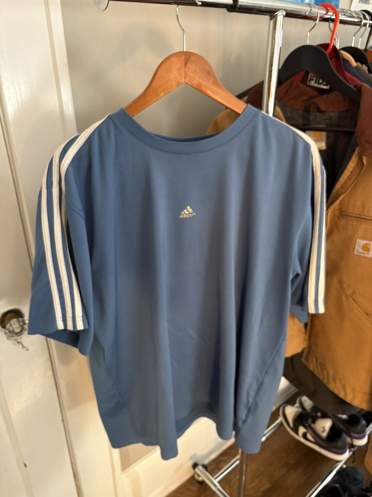 Adidas VINTAGE ADIDAS TEE Size US L / EU 52-54 / 3 - 1 Thumbnail
