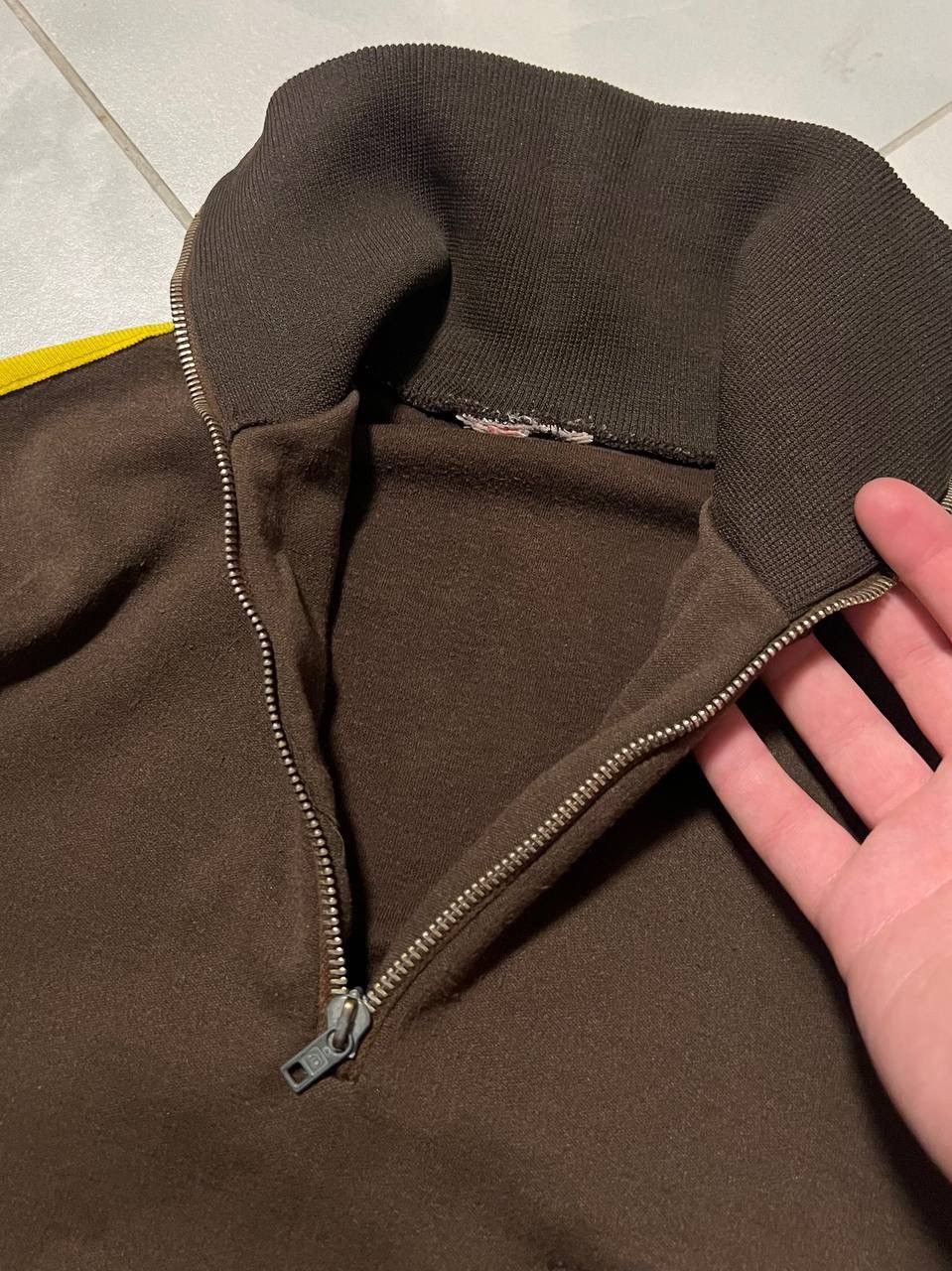 Vintage VTG 70s East German Army Track Top Training Gym Pull Over Size US M / EU 48-50 / 2 - 4 Thumbnail