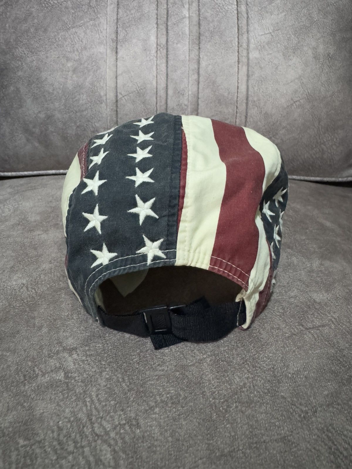 Polo Ralph Lauren × Ralph Lauren OG Polo RL USA Flag 5 Panel Snapback Size ONE SIZE - 2 Thumbnail