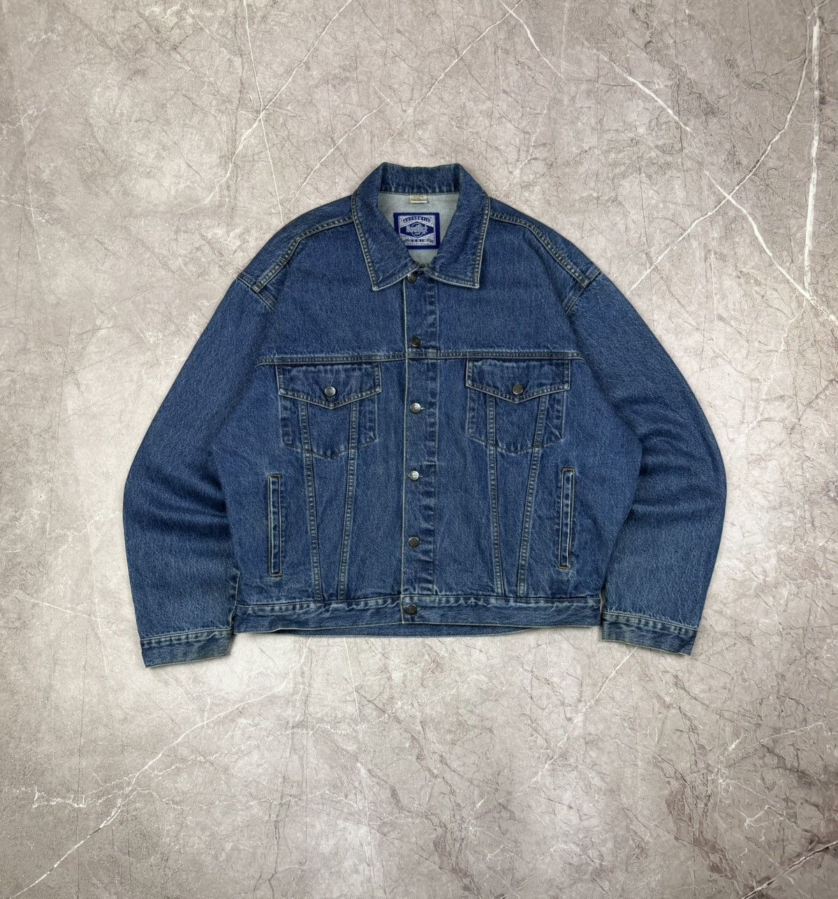 Hard Rock Cafe Vintage Hard Rock Cafe Jeans Jacket Size US XL / EU 56 / 4 - 2 Thumbnail