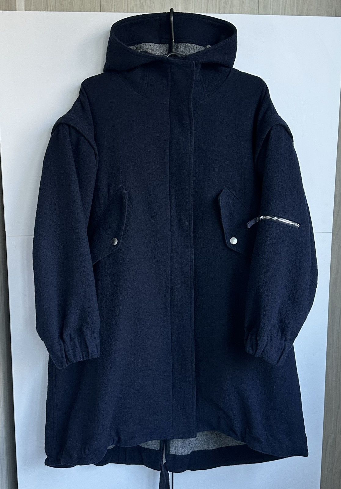 YMC YMC Hunter Twill Parka Hooded Coat with Detachable Sleeves Size S / US 4 / IT 40 - 11 Thumbnail
