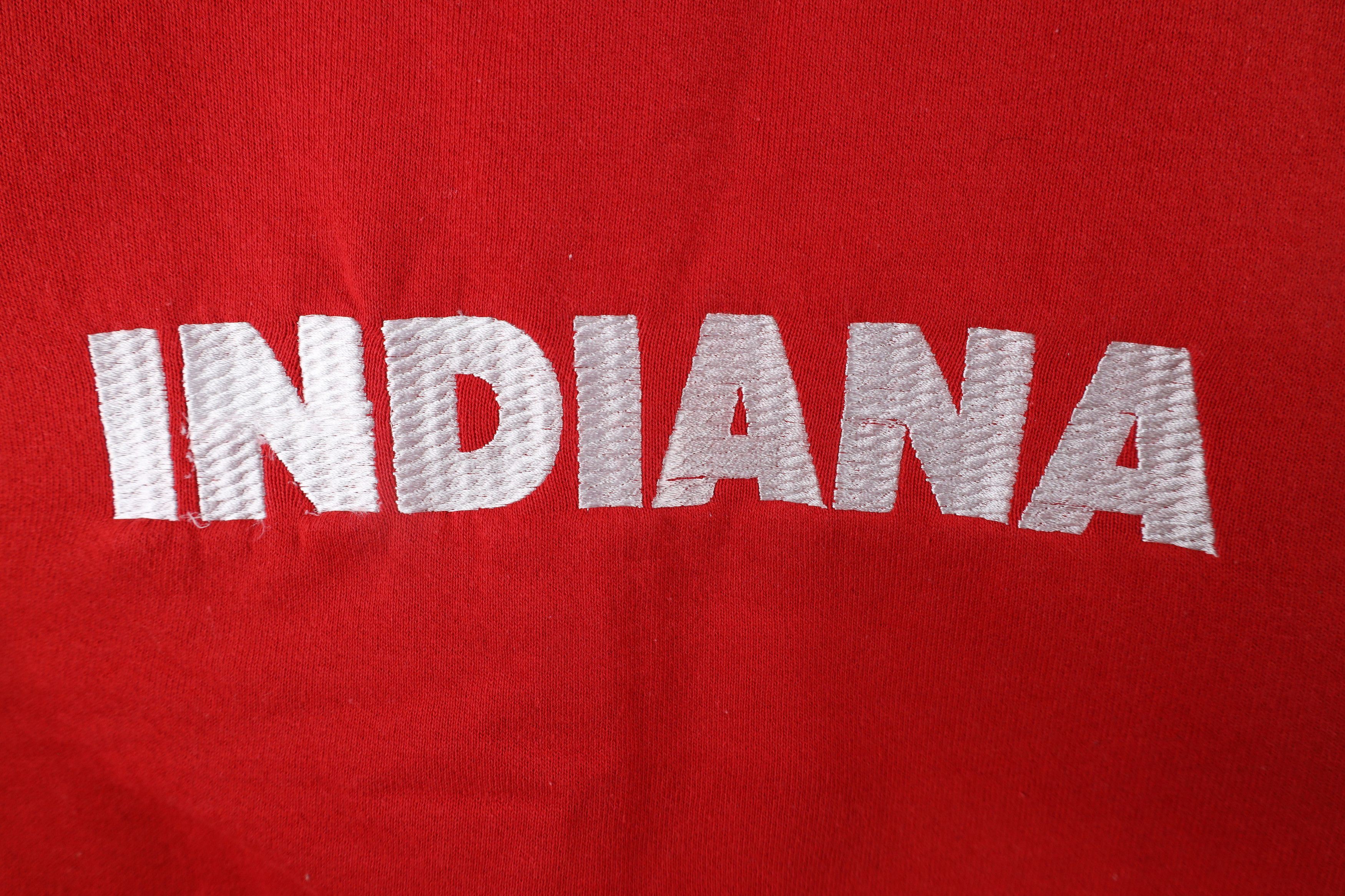 Vintage Vintage 90s Heavyweight Indiana University Sweatshirt USA Size US L / EU 52-54 / 3 - 4 Thumbnail