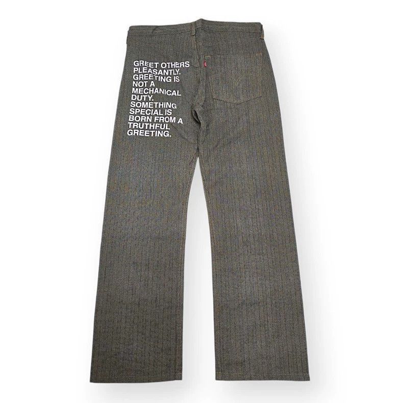 Junya Watanabe JUNYA WATANABE 2002ss Poetry Jeans Size US 30 / EU 46 - 1 Thumbnail