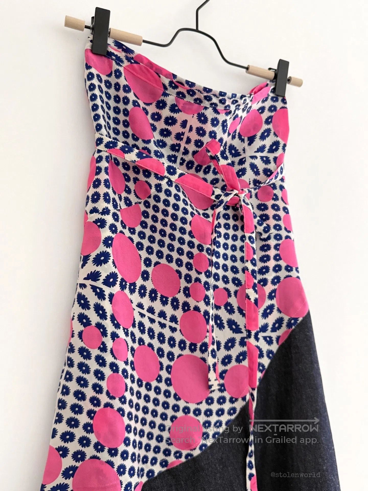 Comme des Garcons Comme des Garçons Polka Dot Wrap Skirt. Size 31" - 5 Thumbnail