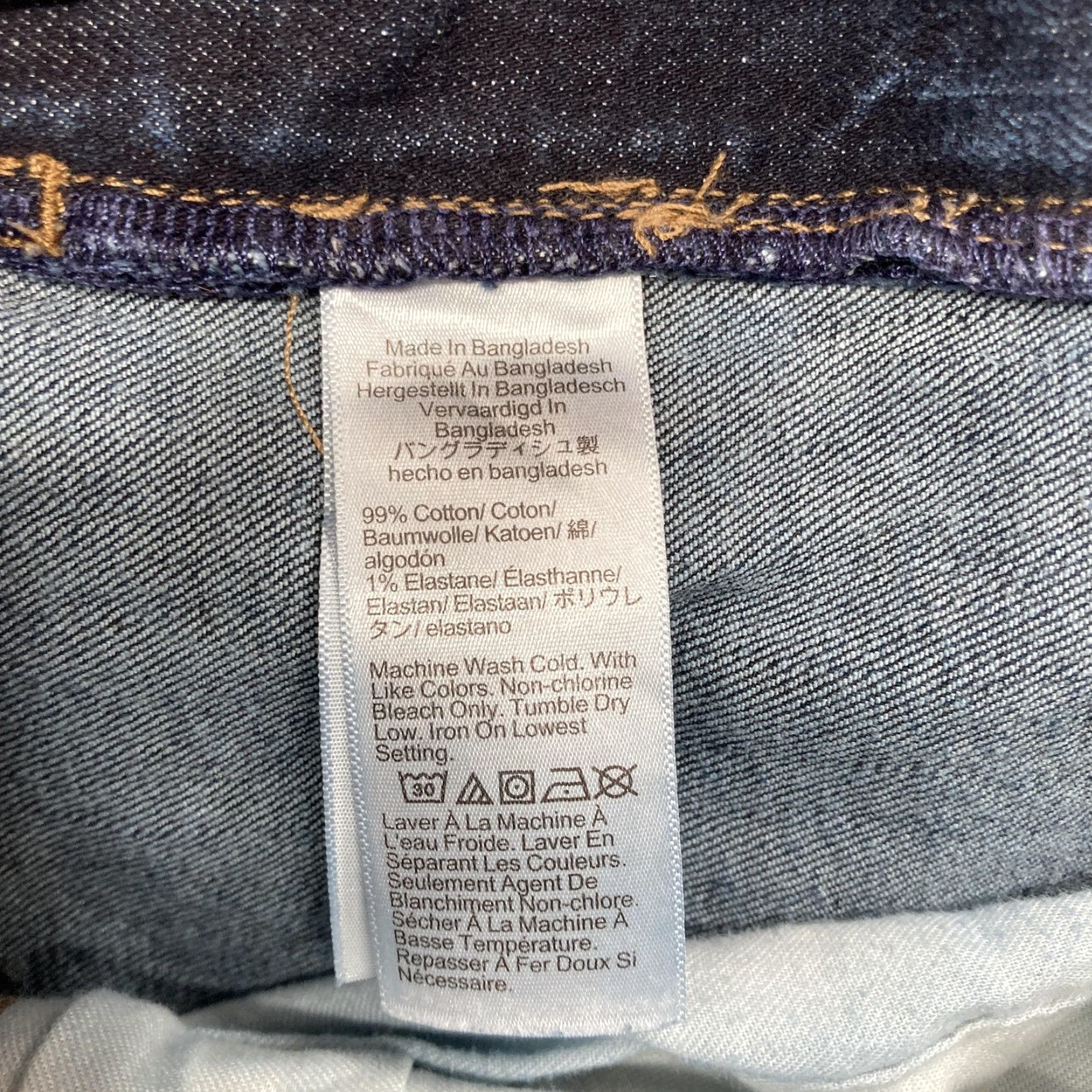 J.Crew J.CREW Jeans Mens 32x32 Blue Slim Straight Signature Flex Stretch Denim Preppy Size US 32 / EU 48 - 5 Thumbnail