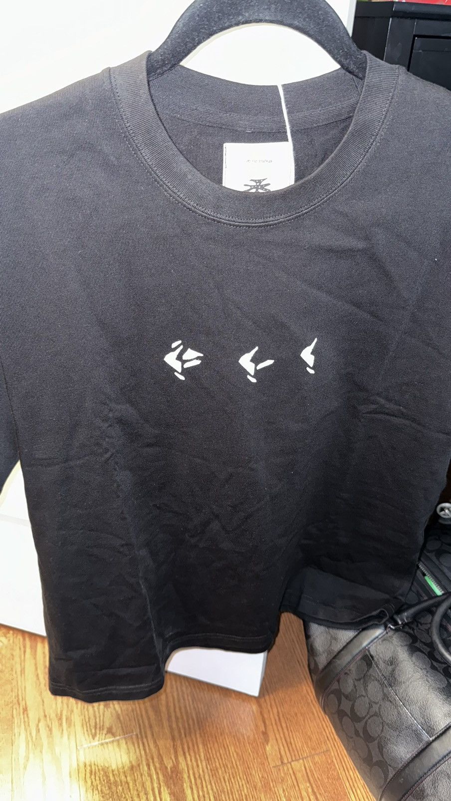 AENRMOUS Black Graphic Tee Size US M / EU 48-50 / 2 - 2 Thumbnail