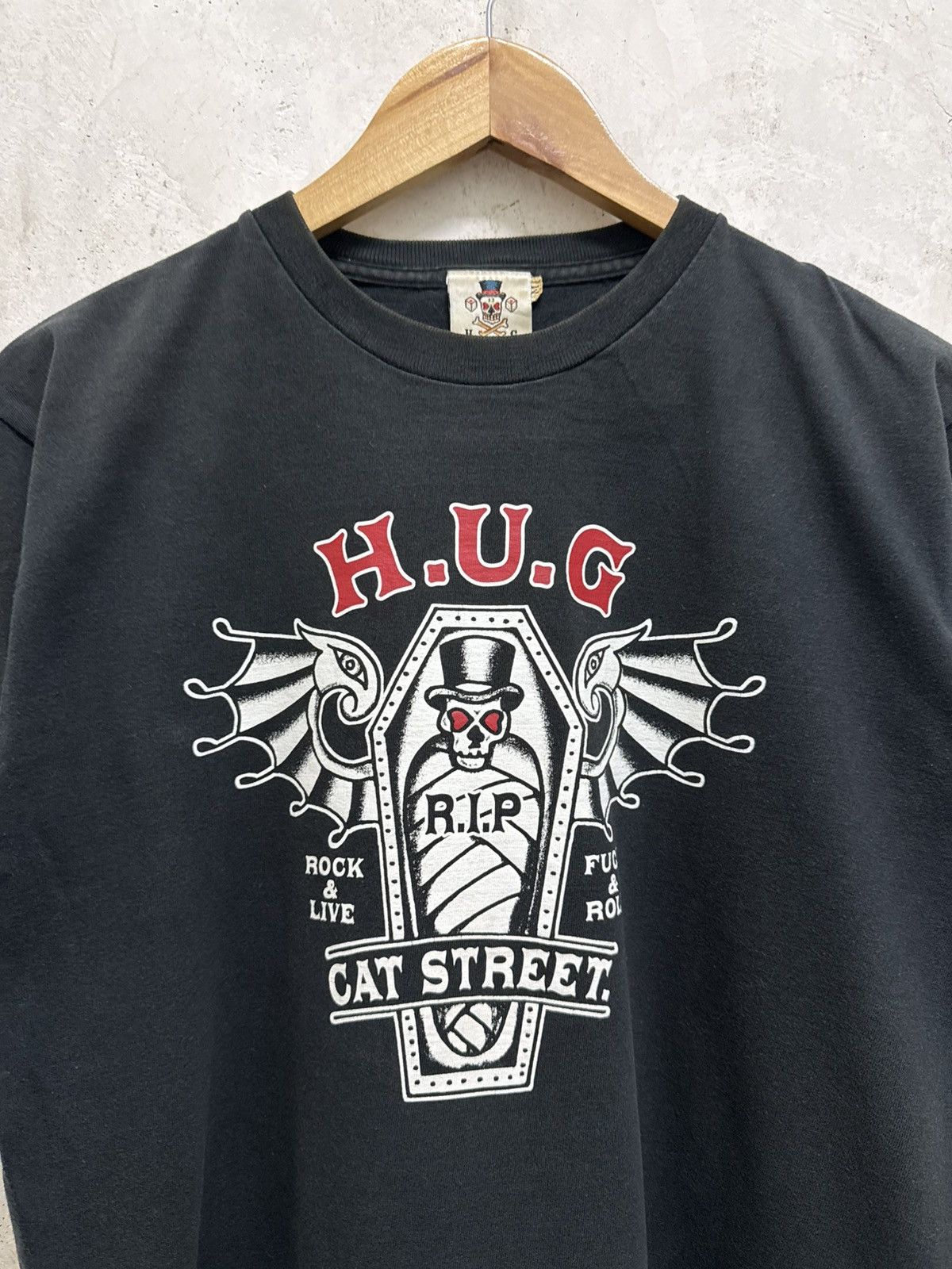 Hysteric Glamour Heaven Under Ground H.U.G Cream Soda Skull Tees Size US M / EU 48-50 / 2 - 5 Thumbnail