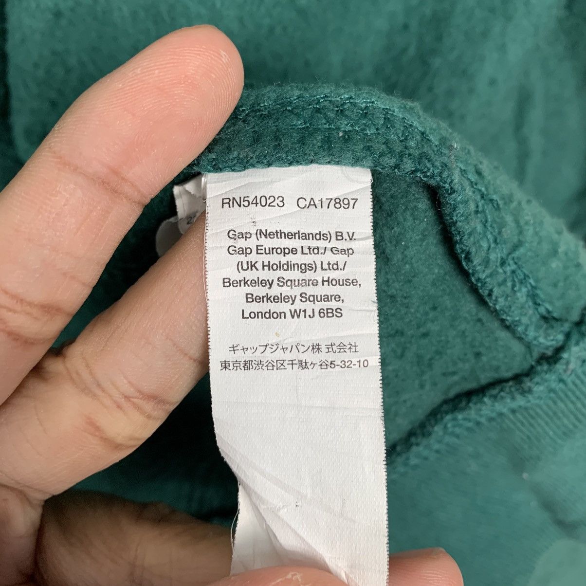 Gap Gap Big Logo Zipper Hoodie Size US M / EU 48-50 / 2 - 17 Thumbnail