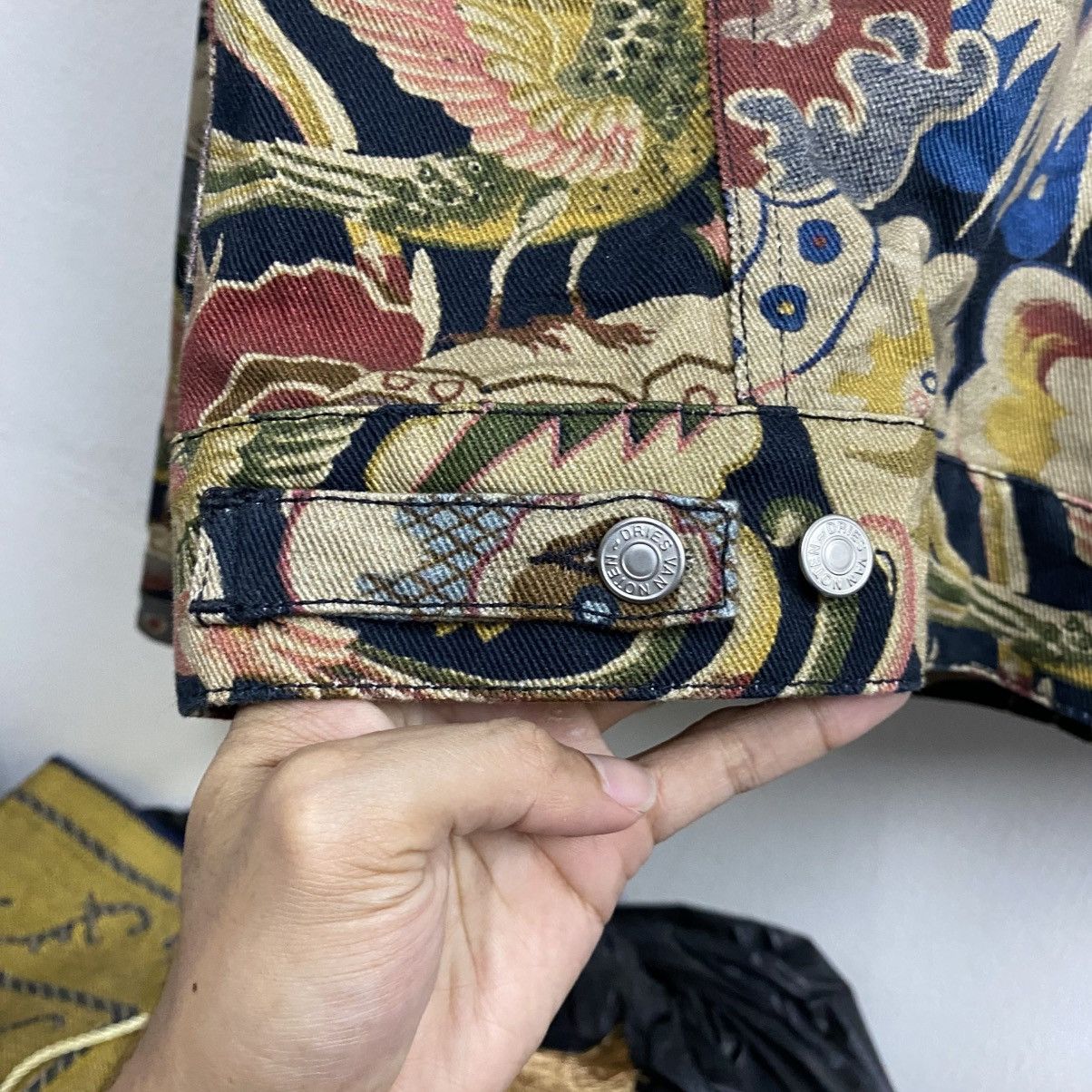 Dries Van Noten S/S 24 Dries Van Noten Tapestry Print Cotton Jacket Size US L / EU 52-54 / 3 - 13 Thumbnail