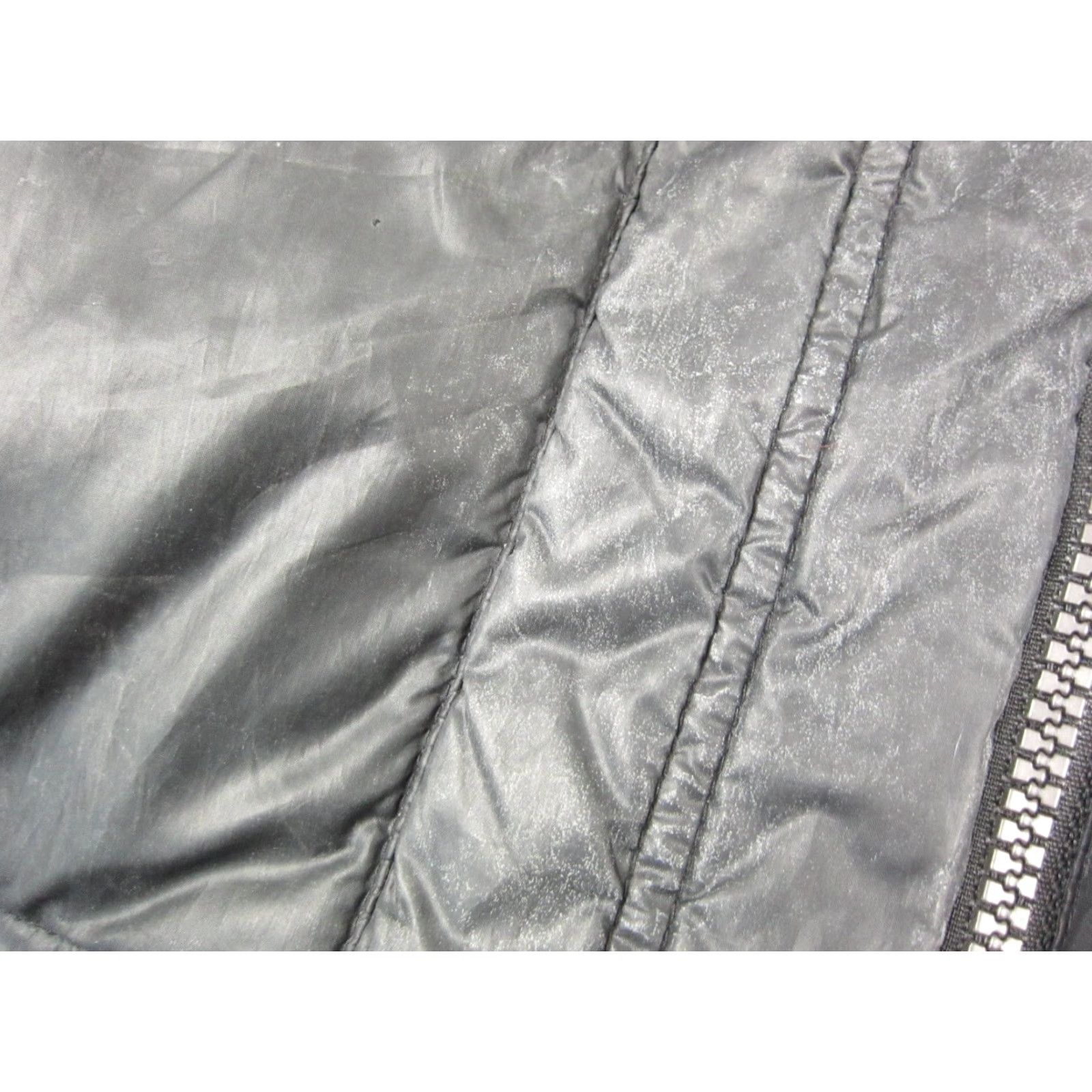 Nike VINTAGE Nike Jacket Womens L Black Puffer Fur Lined Down Feather Hoodie Size L / US 10 / IT 46 - 3 Thumbnail