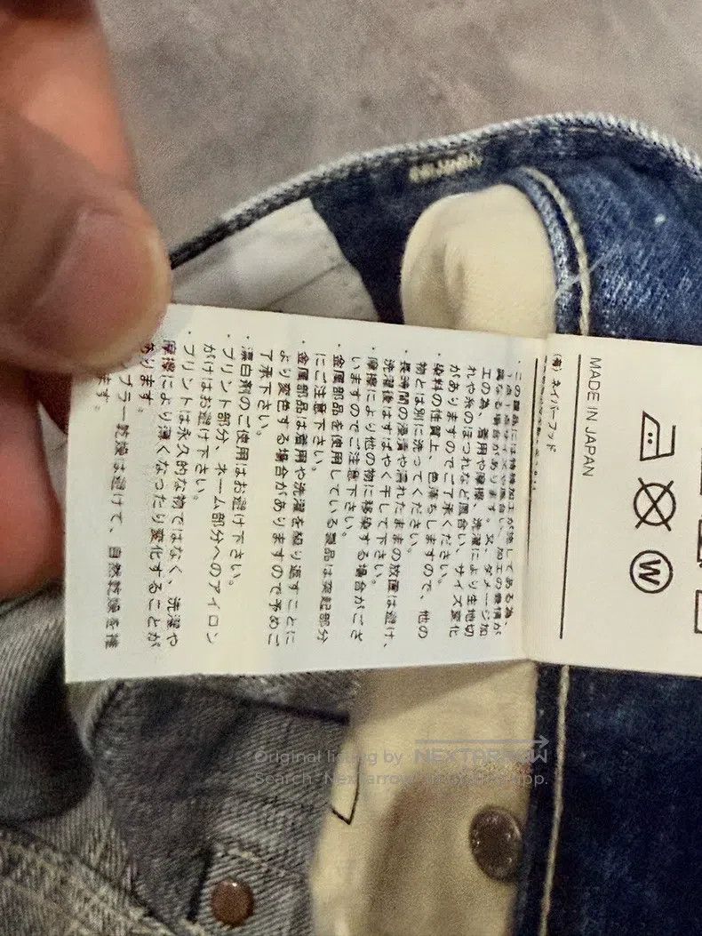 Neighborhood Neighborhood size S Denim Jeans, Size S, Dark Blue Washed D Size US 27 - 7 Thumbnail