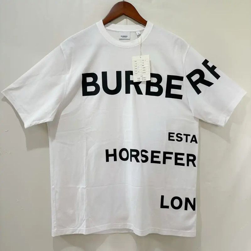 Burberry Burberry Logo Print Short Sleeve T-Shirt Size US M / EU 48-50 / 2 - 1 Thumbnail