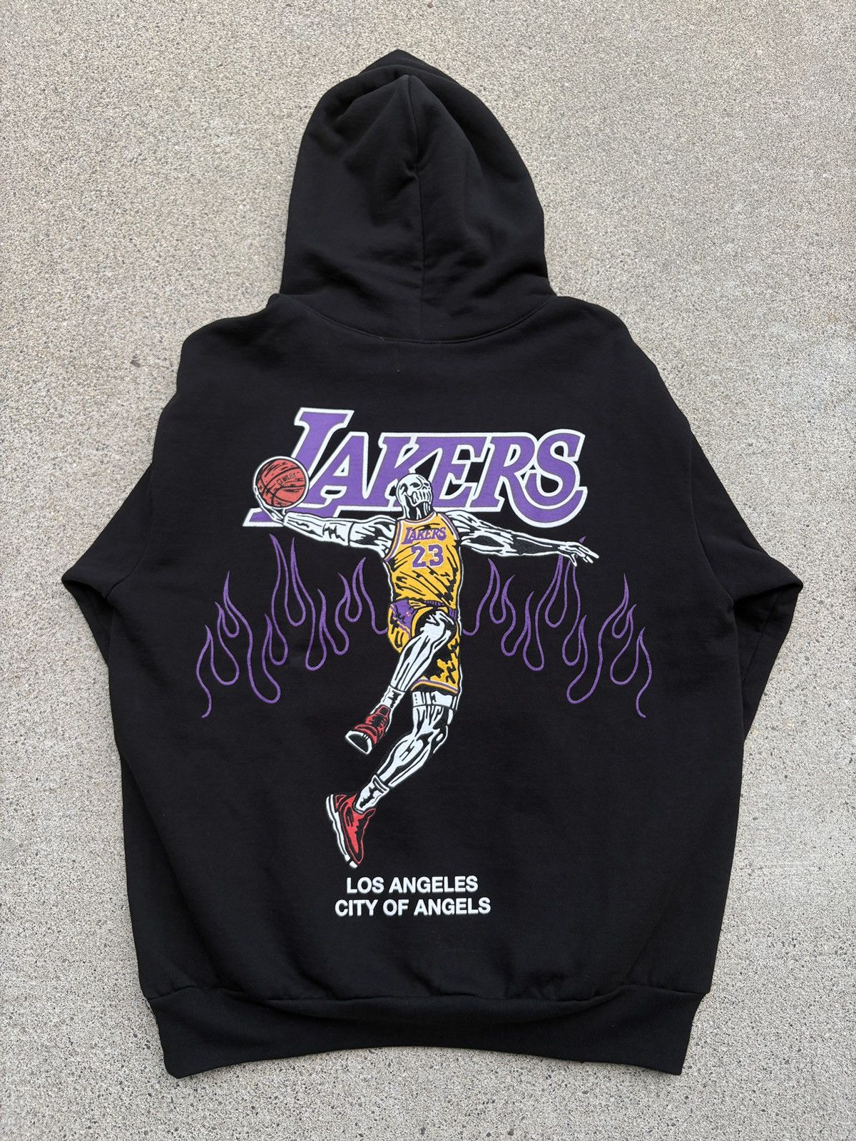 Warren Lotas Lakers Hoodie | Grailed