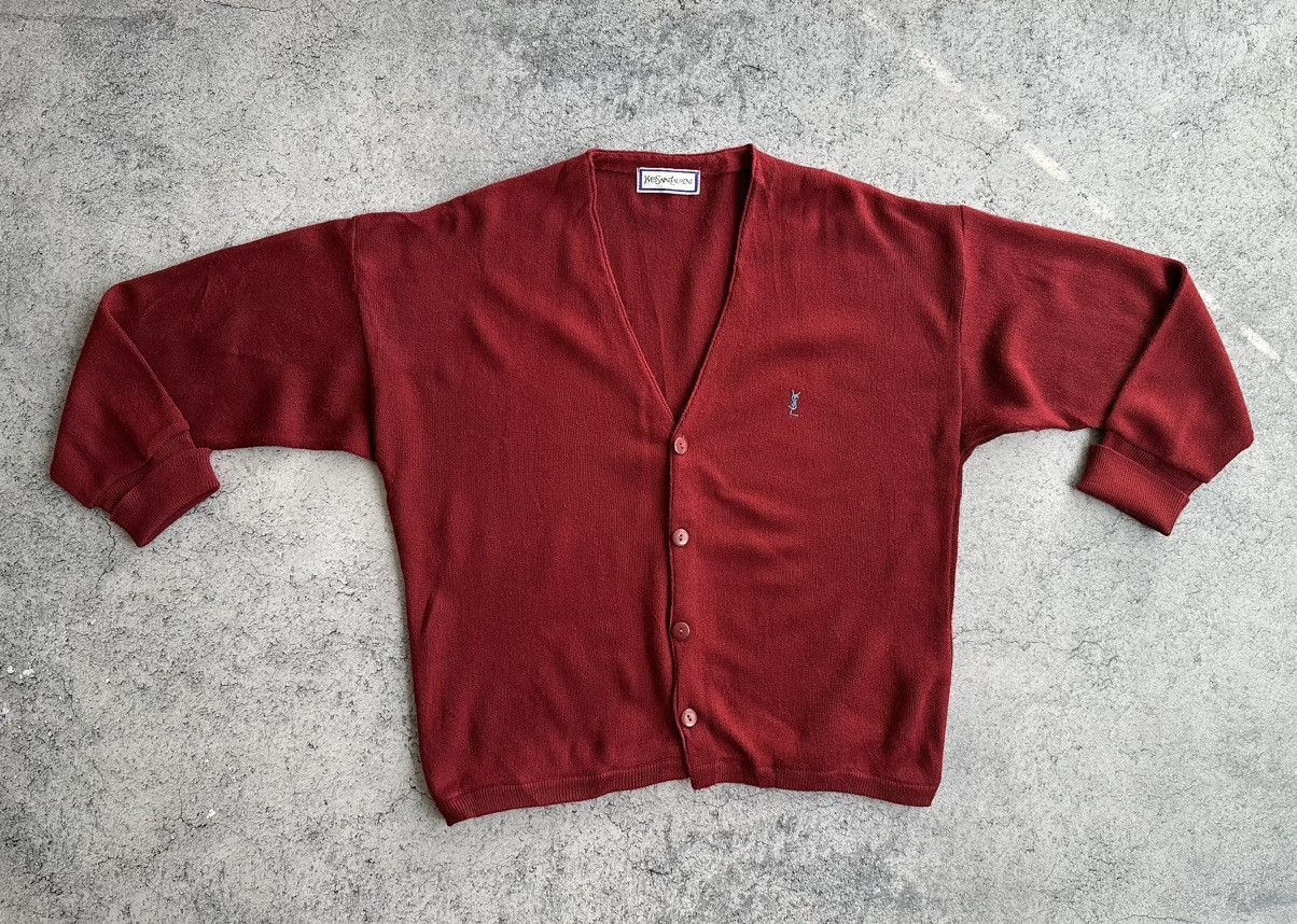Yves Saint Laurent Vintage 80s Yves Saint Laurent YSL Cardigan Size US L / EU 52-54 / 3 - 5 Thumbnail