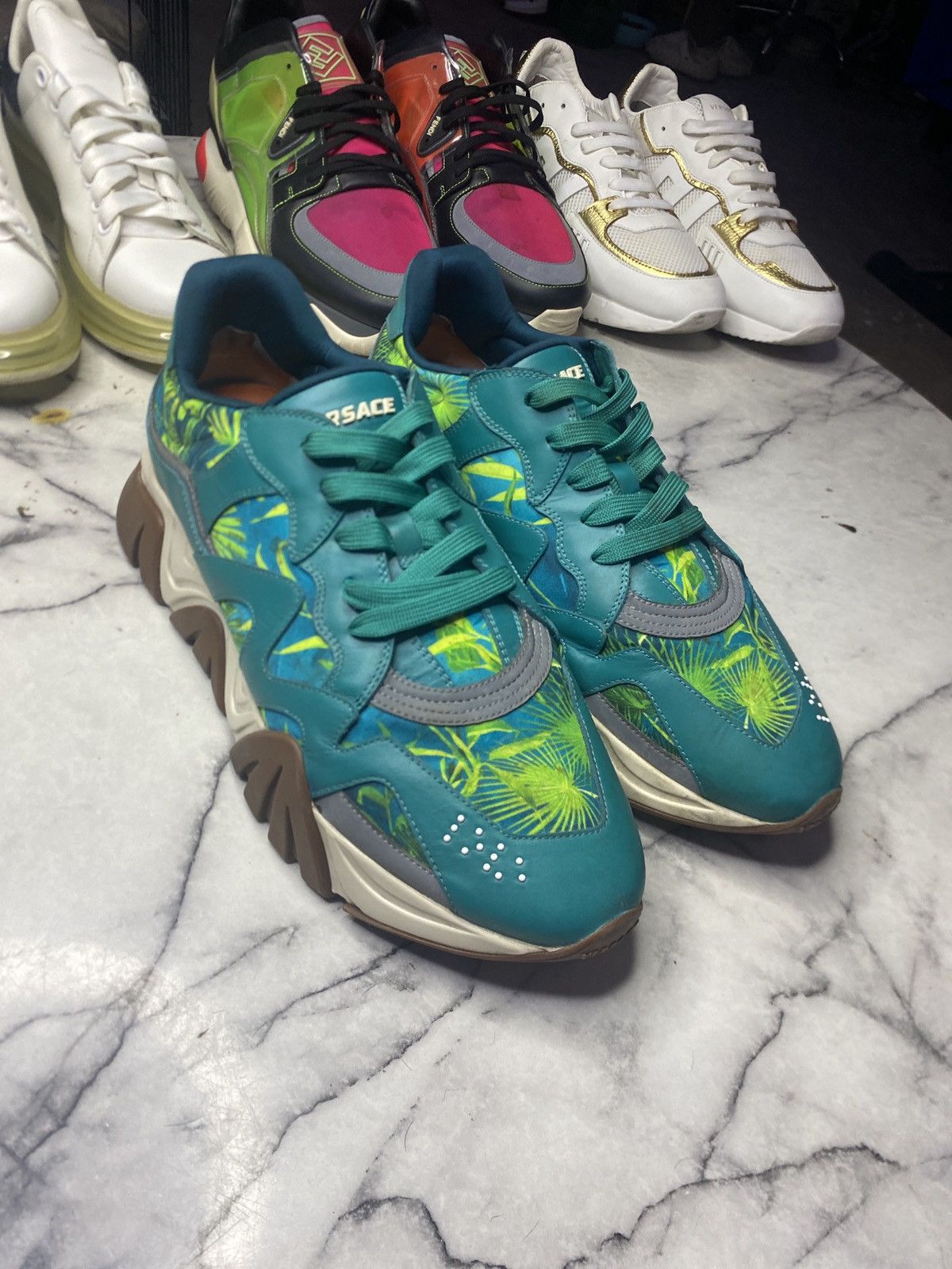 Versace Versace squalo jungle edition Size US 12 / EU 45 - 6 Thumbnail