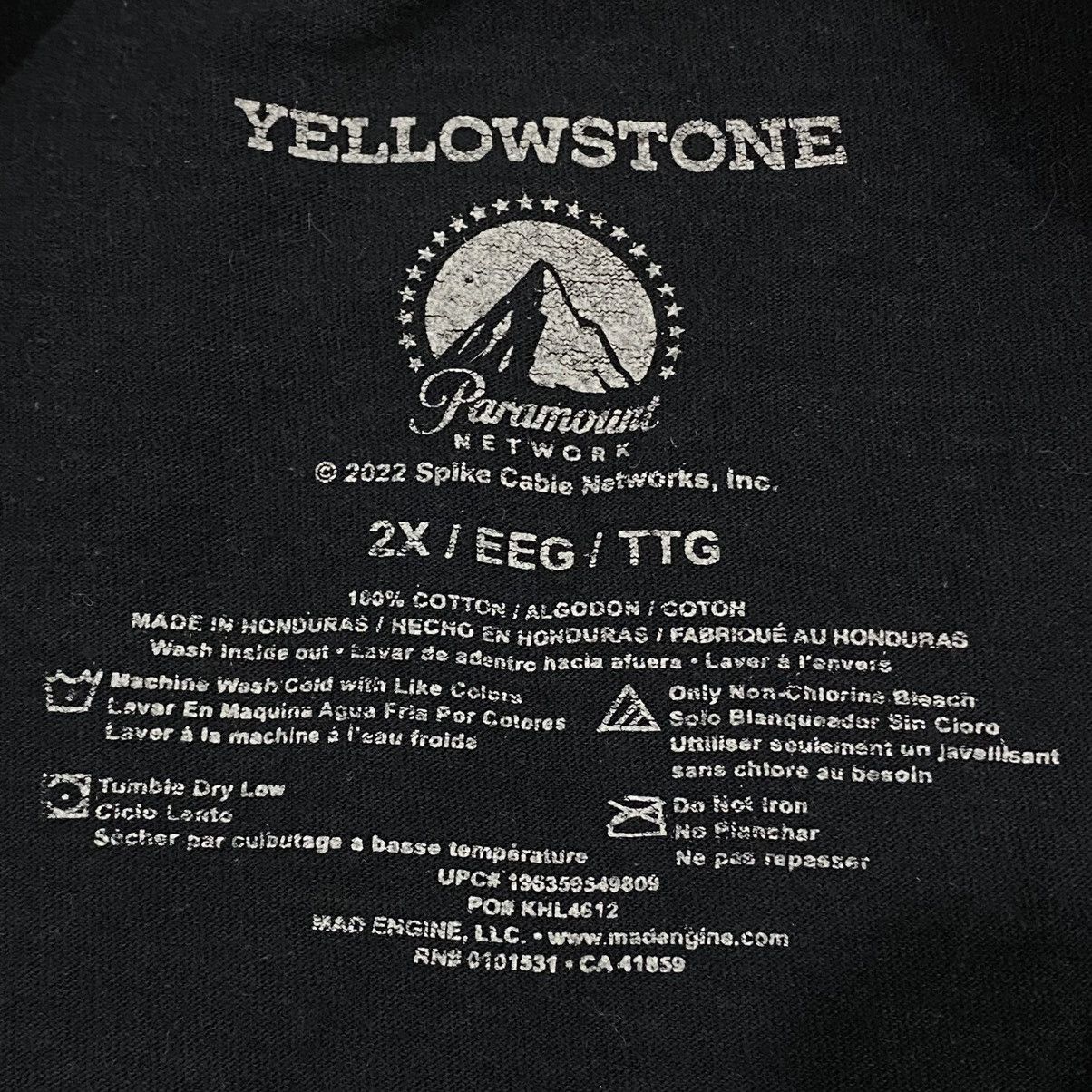 Vintage Tv series yellowstone film movie Size US XXL / EU 58 / 5 - 4 Thumbnail
