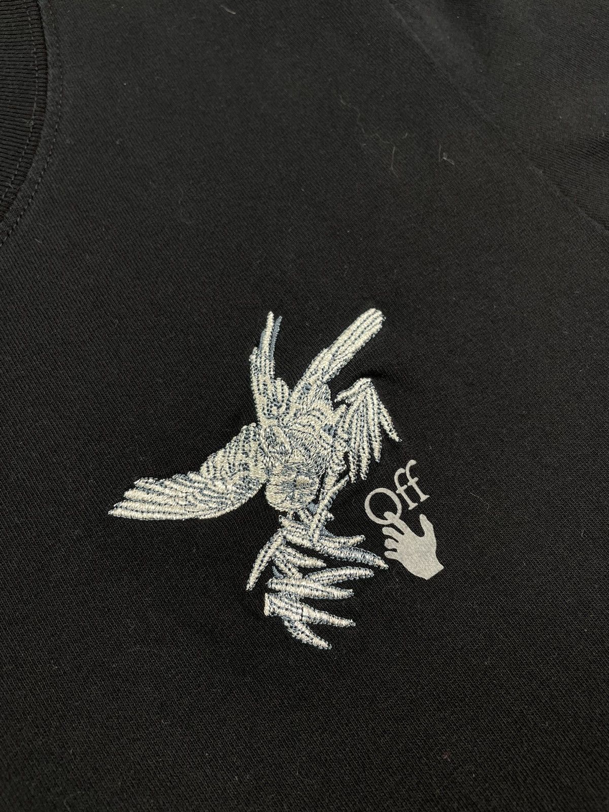 Off-White Off White Black Big Logo T-Shirt Size US S / EU 44-46 / 1 - 4 Thumbnail