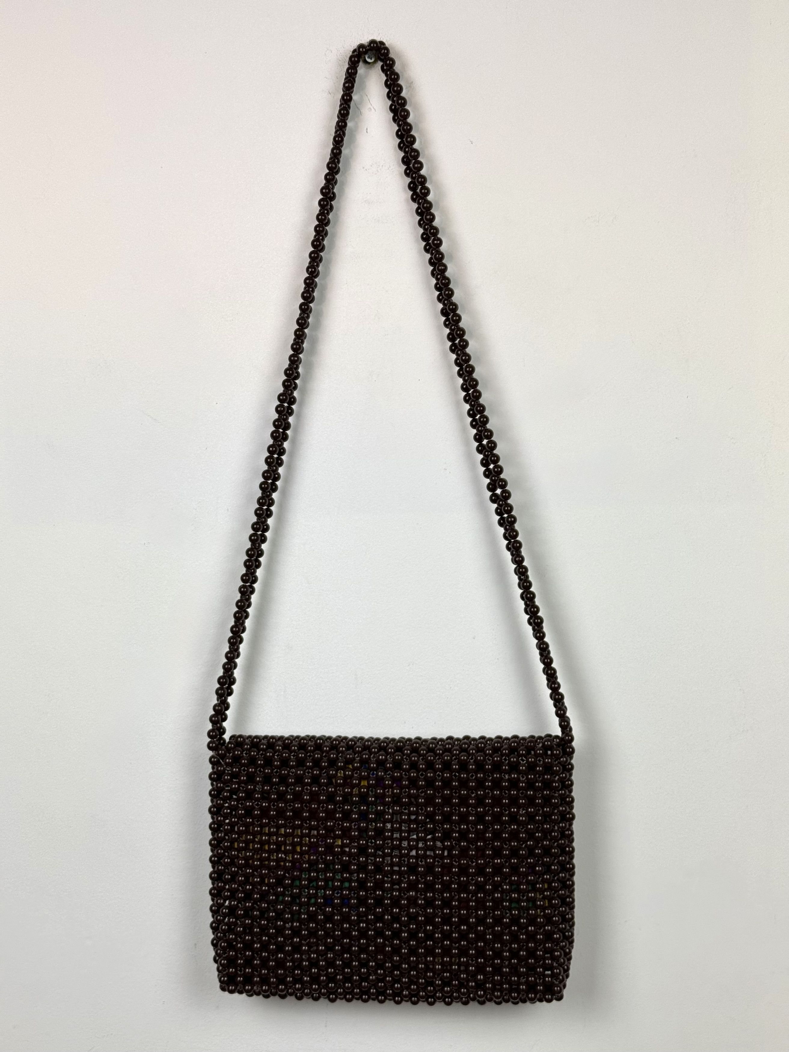 Vintage Vintage 90s Handmade Beaded Handbag Size ONE SIZE - 8 Thumbnail