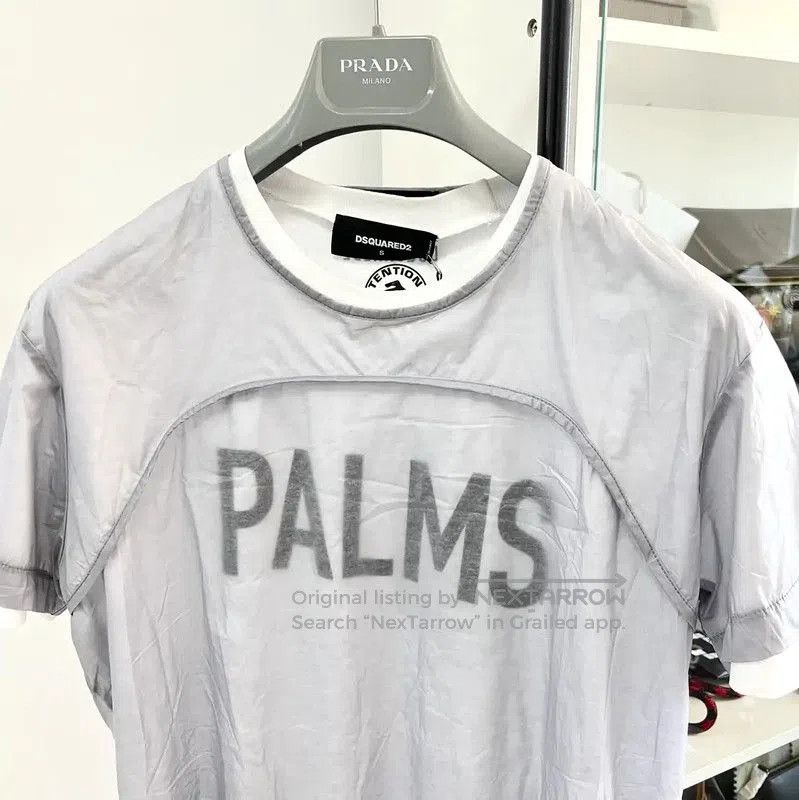 Dsquared2 DSQUARED2 Summer White Cotton T-Shirt for Men . Size US S / EU 44-46 / 1 - 3 Thumbnail