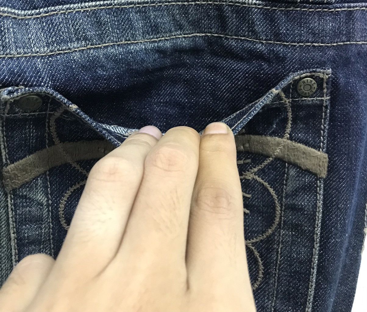 Nine Lives × Vintage Vintage Nine Lives Denim Pants Size US 33 - 11 Thumbnail