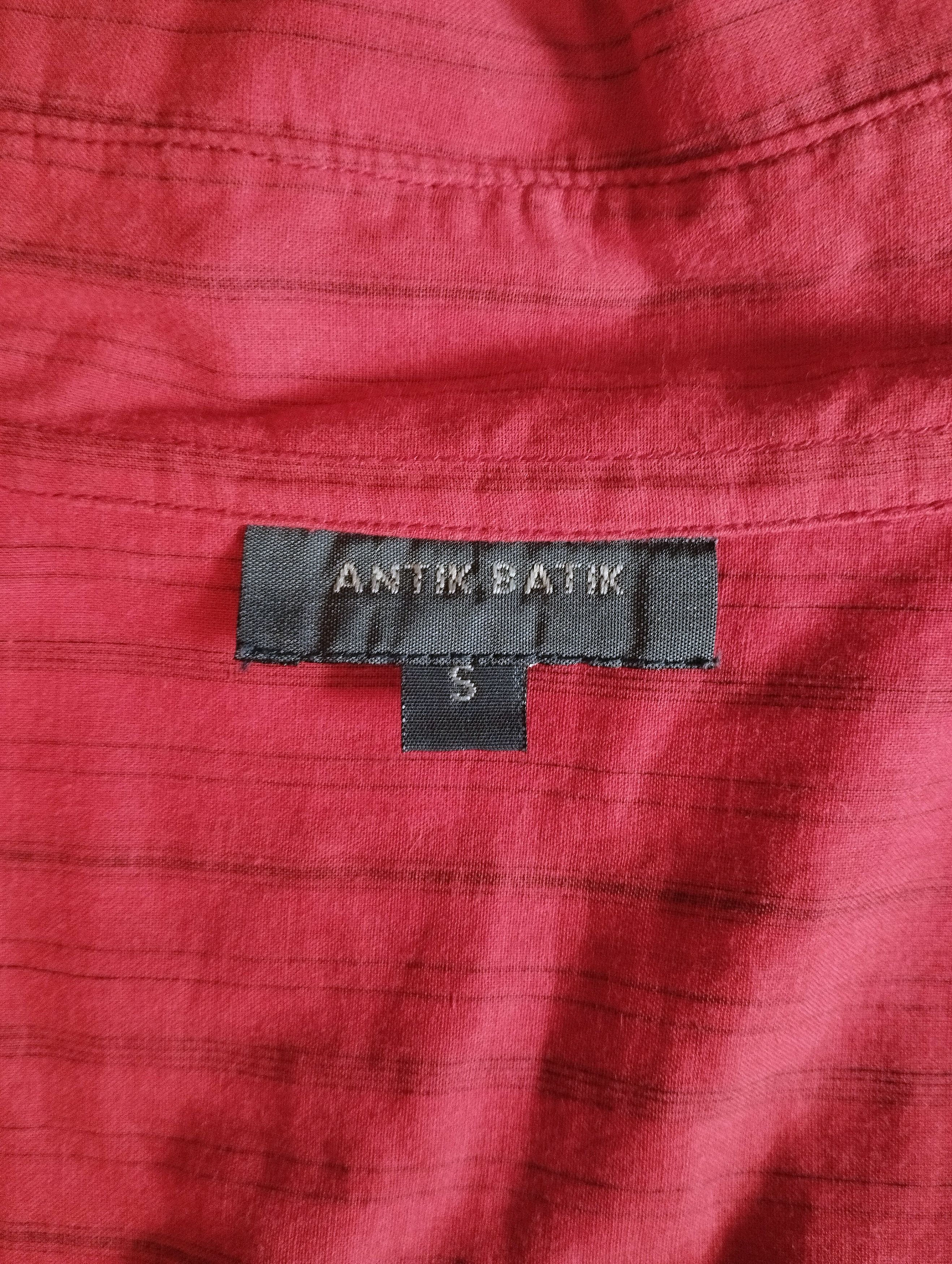Antik Batik Antik Batik Robe Chemise Cotonnade Brodée T S Size S / US 4 / IT 40 - 2 Thumbnail