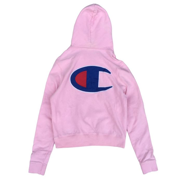 Rose pink champion online hoodie