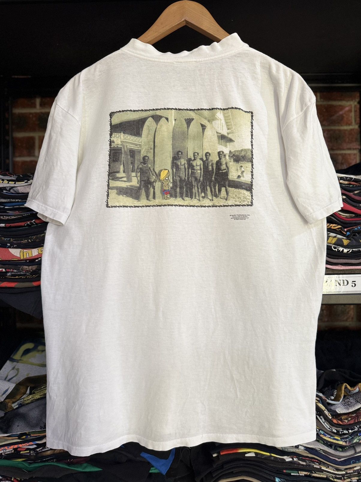 Vintage Vintage 90s Murphy Surfer Publications Photo tee Size US L / EU 52-54 / 3 - 1 Thumbnail