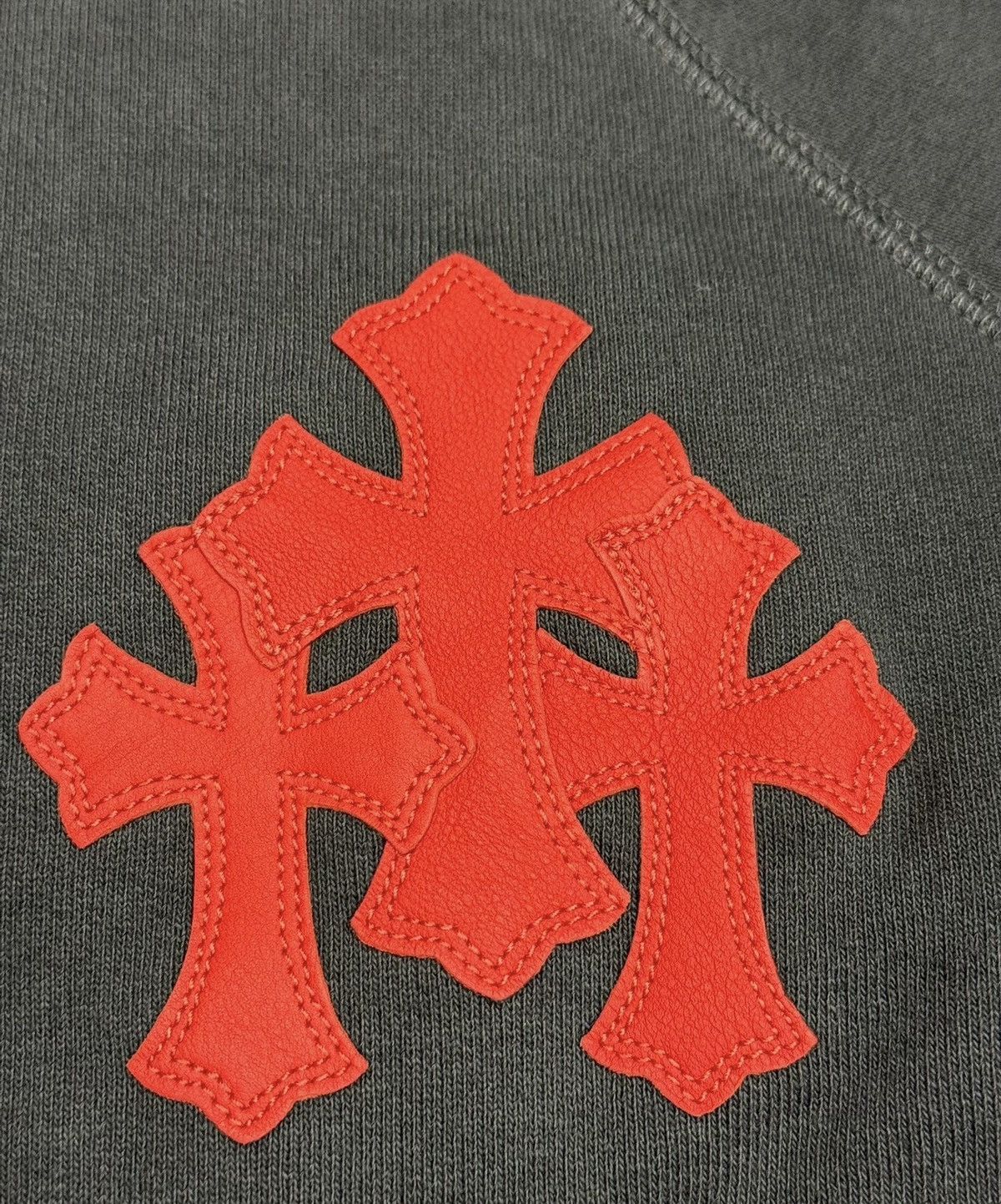 Chrome Hearts Chrome Hearts XL Cemetery Red Cross Patch Hoodie Sweatshirt Size US XL / EU 56 / 4 - 5 Thumbnail