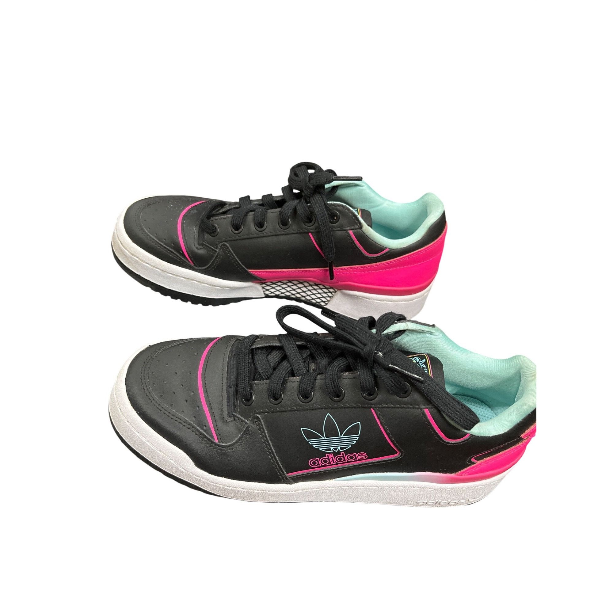 Adidas Adidas GY4667 wms Originals Forum bold shock pink black low Size US 9 / IT 39 - 4 Thumbnail