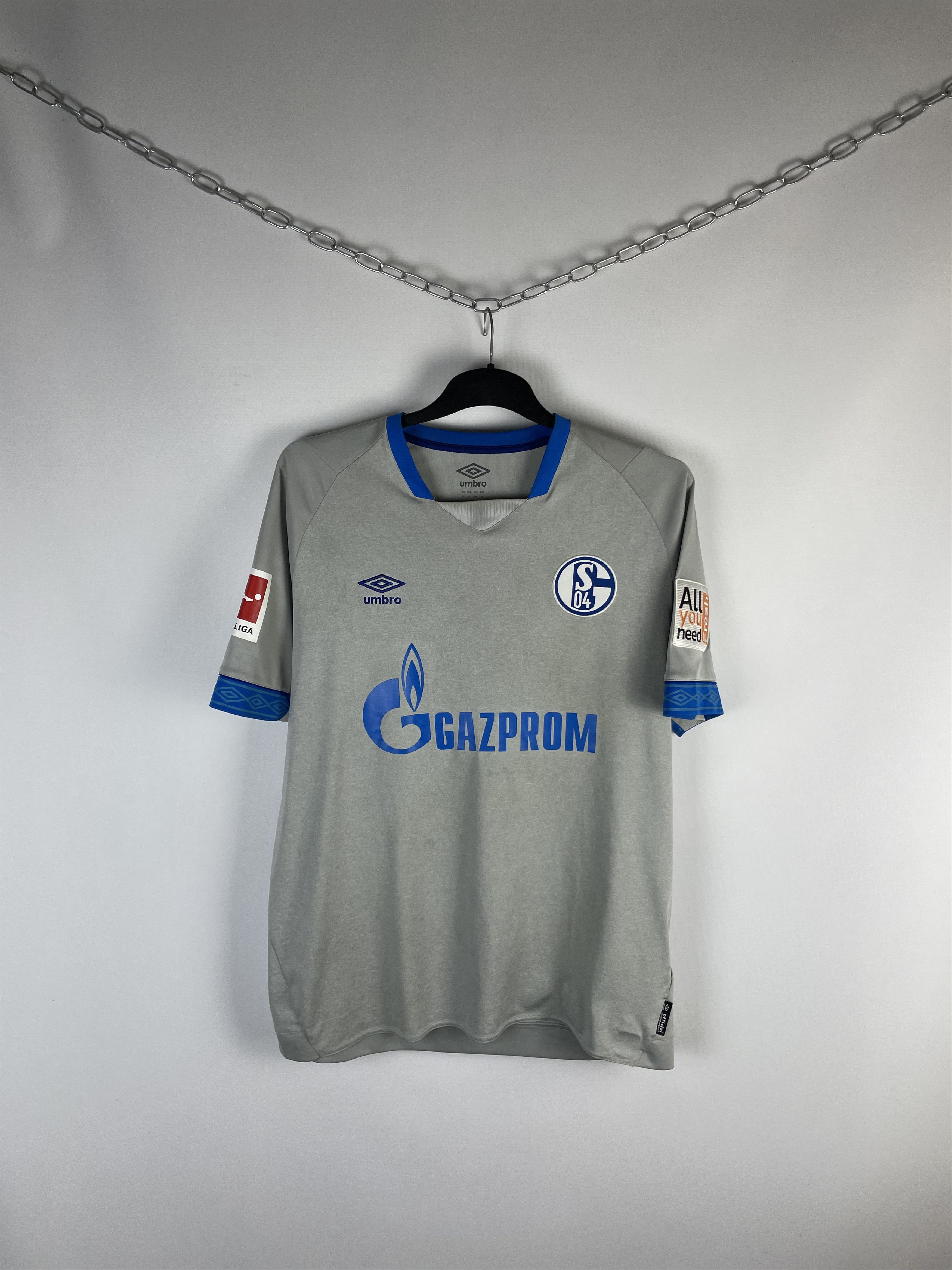 Umbro Vintage Schalke 2 Kennie Umbro Football Soccer Jersey Size US XL / EU 56 / 4 - 1 Thumbnail