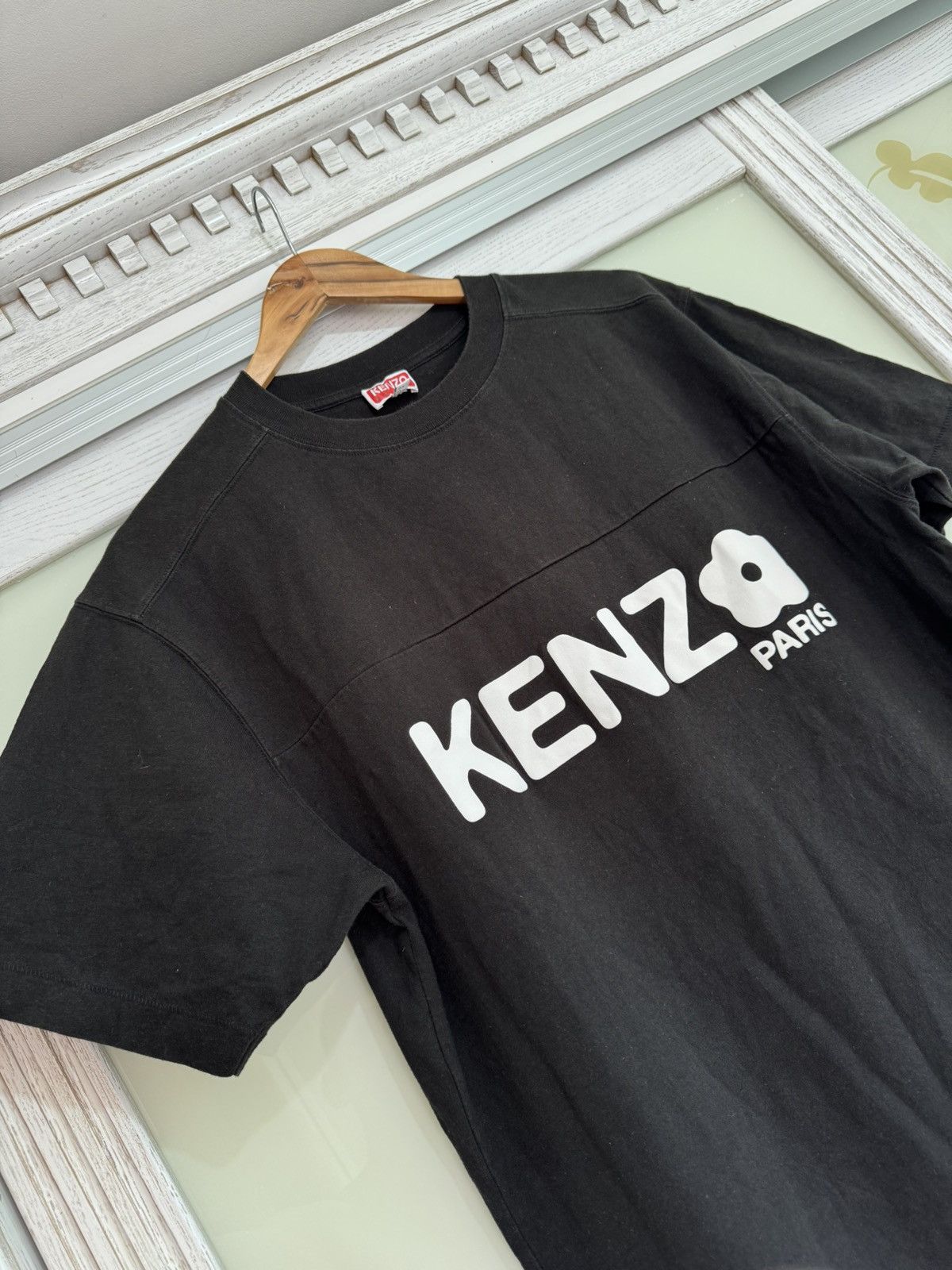 Kenzo Kenzo Boke Flower 2.0 Black Oversized Logo Printed T-shirt Size US S / EU 44-46 / 1 - 11 Thumbnail