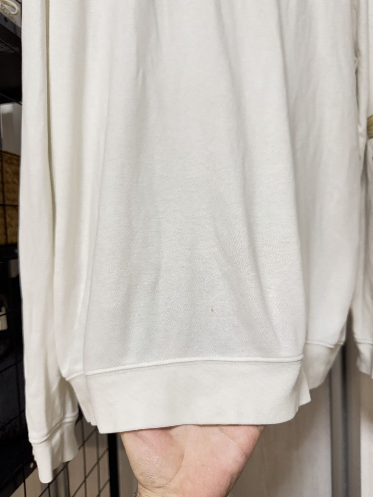 Carlo Colucci Carlo Colucci vintage white full double zip big logo sweater Size US XXL / EU 58 / 5 - 16 Thumbnail