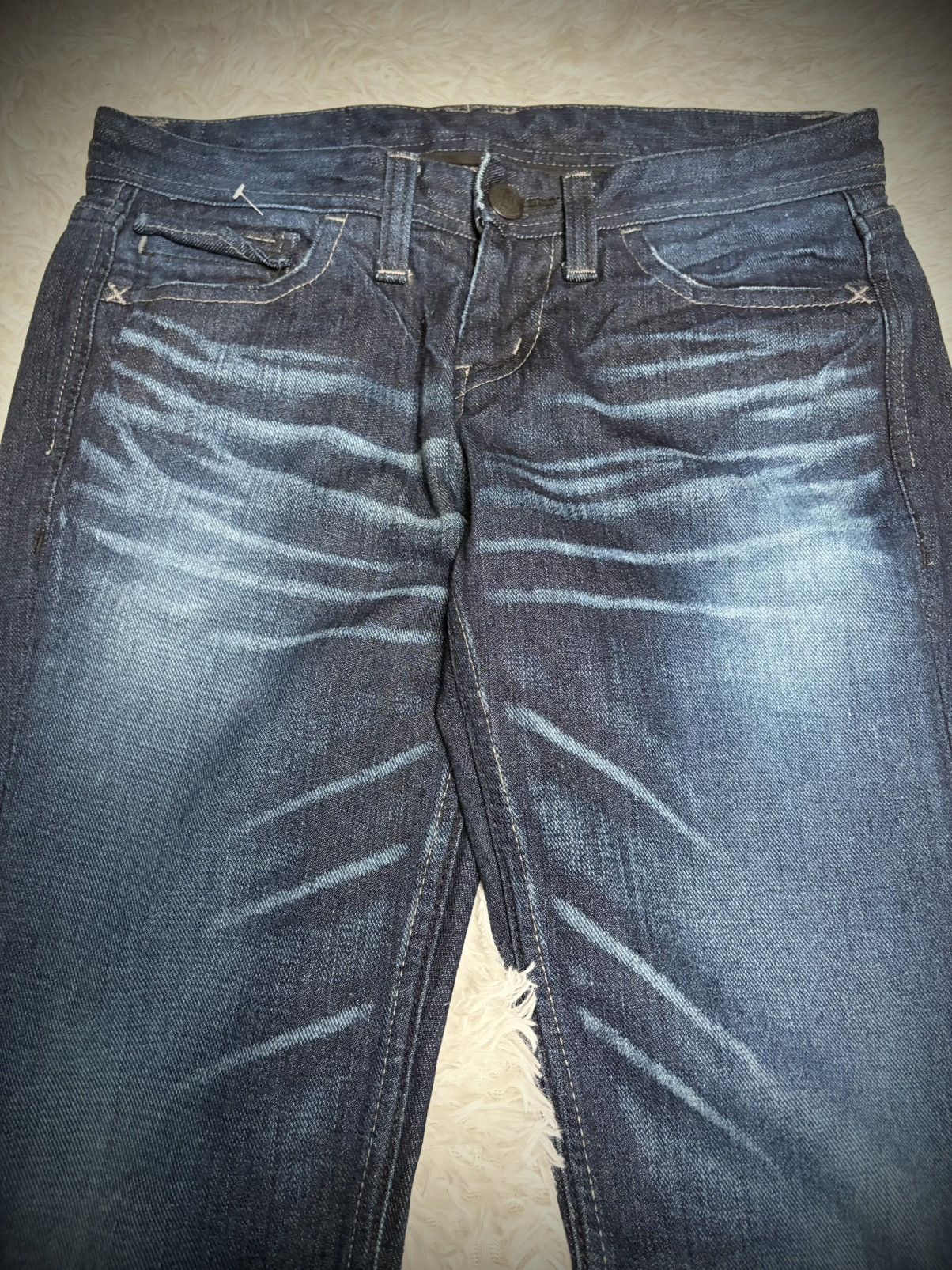 If Six Was Nine Rare Vanquish x Murder License whisker flared jeans Size US 31 - 3 Thumbnail