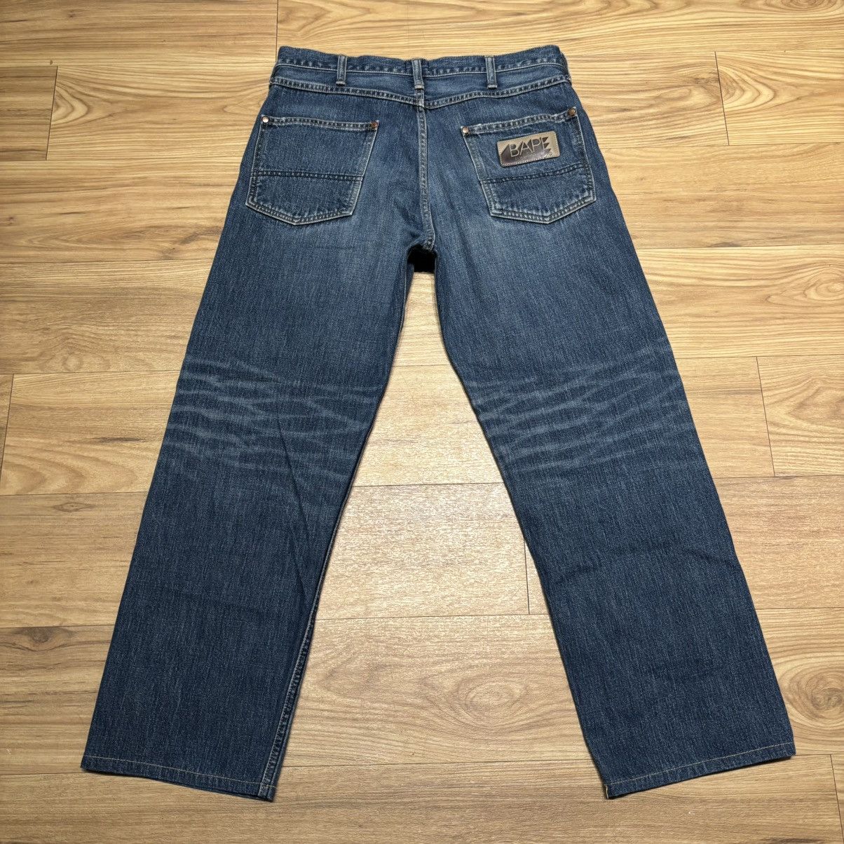 Bape Bape Honeycomb Pocket Logo Jeans Size US 31 - 1 Thumbnail