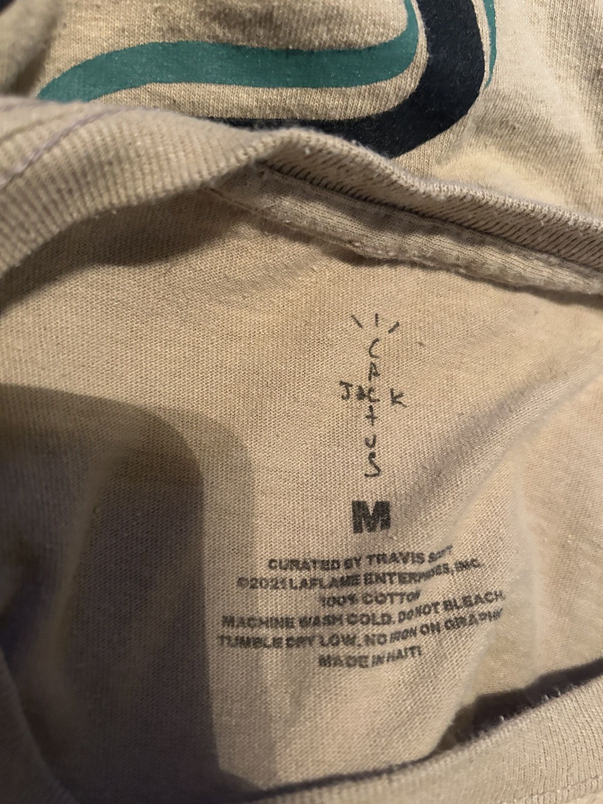 Travis Scott Travis Scott cross circuit Cactus Jack T-shirt Size US M / EU 48-50 / 2 - 3 Thumbnail