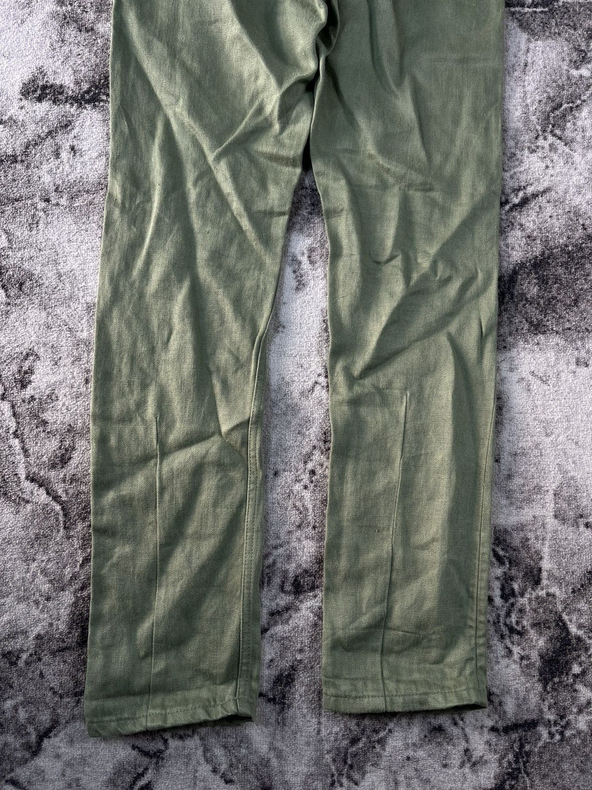 Freitag FREITAG E550 Green Linen Work Pants Size US 32 / EU 48 - 14 Thumbnail
