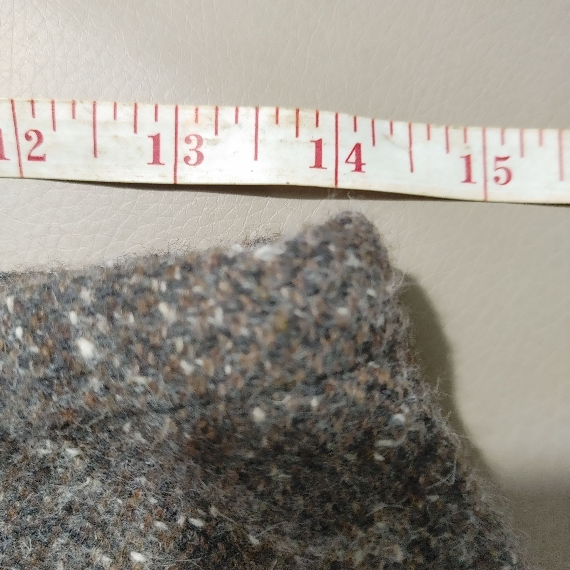 Other Valentino Skirt Suit Set Sz 12 Wool Angora Blend Brown Tweed Size XL / US 12-14 / IT 48-50 - 19 Thumbnail