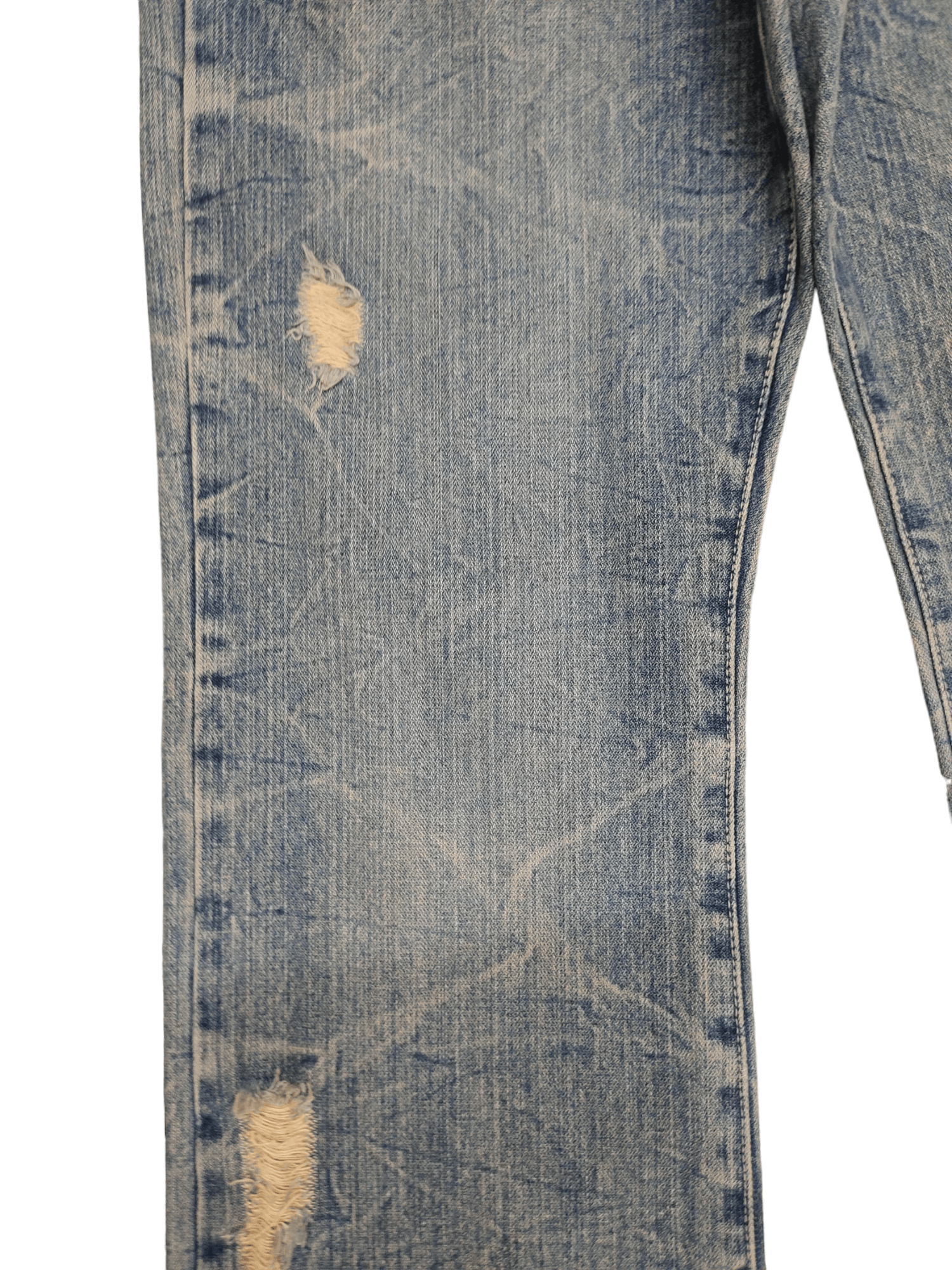 If Six Was Nine Flare Jeans Daily Topics Distress Faded Bootcut Ifsixwasnine Size US 32 / EU 48 - 7 Thumbnail