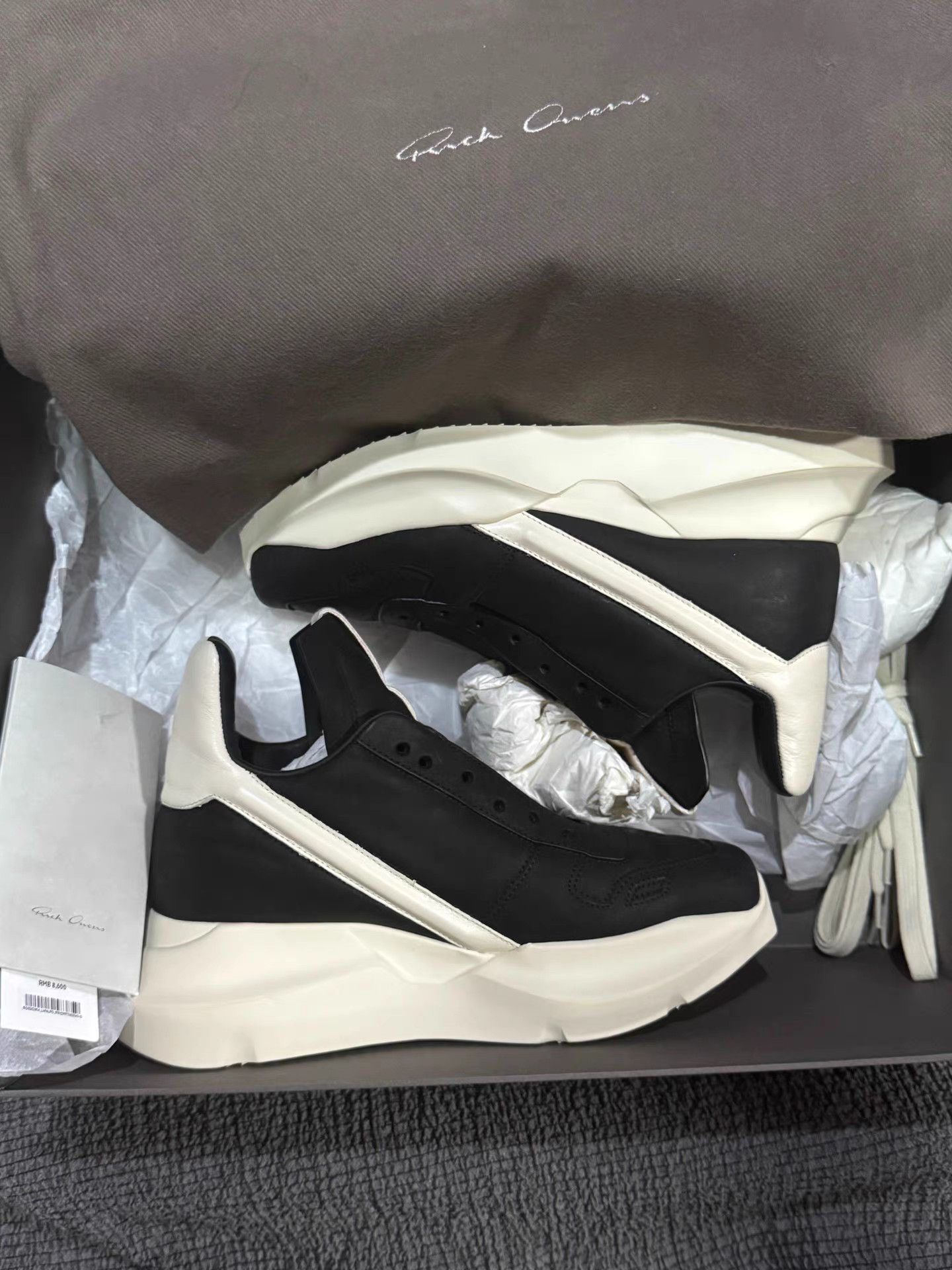 Rick Owens Rick Owens 23FW mainline platform sneakers Size US 6 / IT 36 - 8 Thumbnail