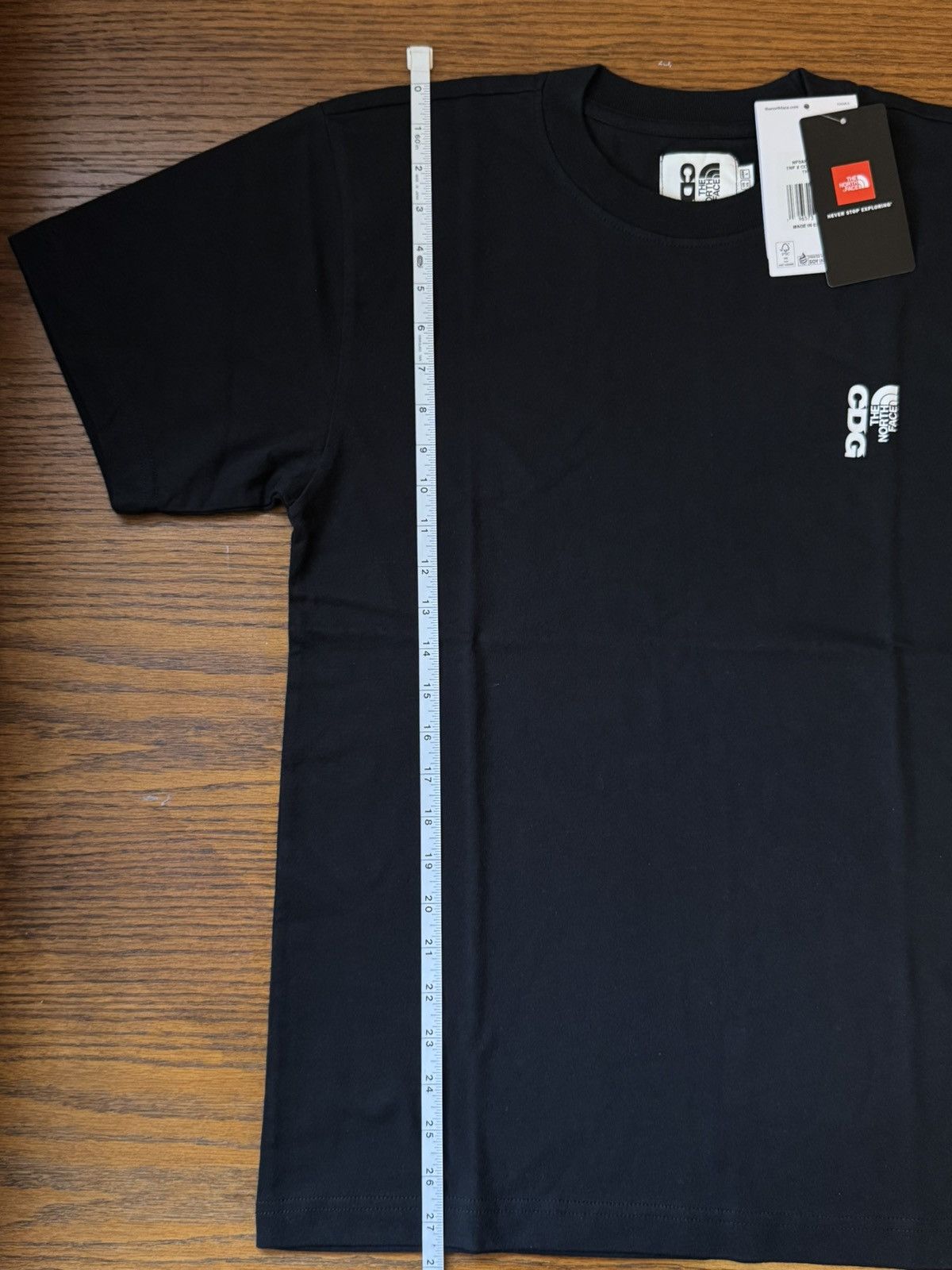 CDG by Comme des Garcons × The North Face CDG The North Face Icon T-Shirt Black Size US S / EU 44-46 / 1 - 5 Thumbnail