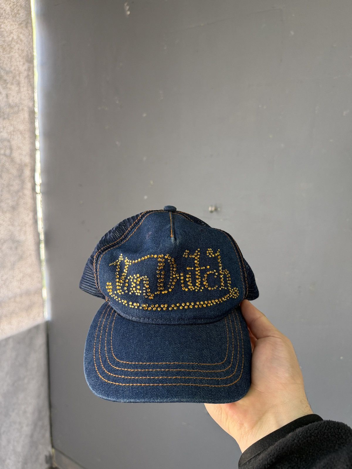 Vintage Vintage Von Dutch hat SnapBack Size 46 - 1 Thumbnail